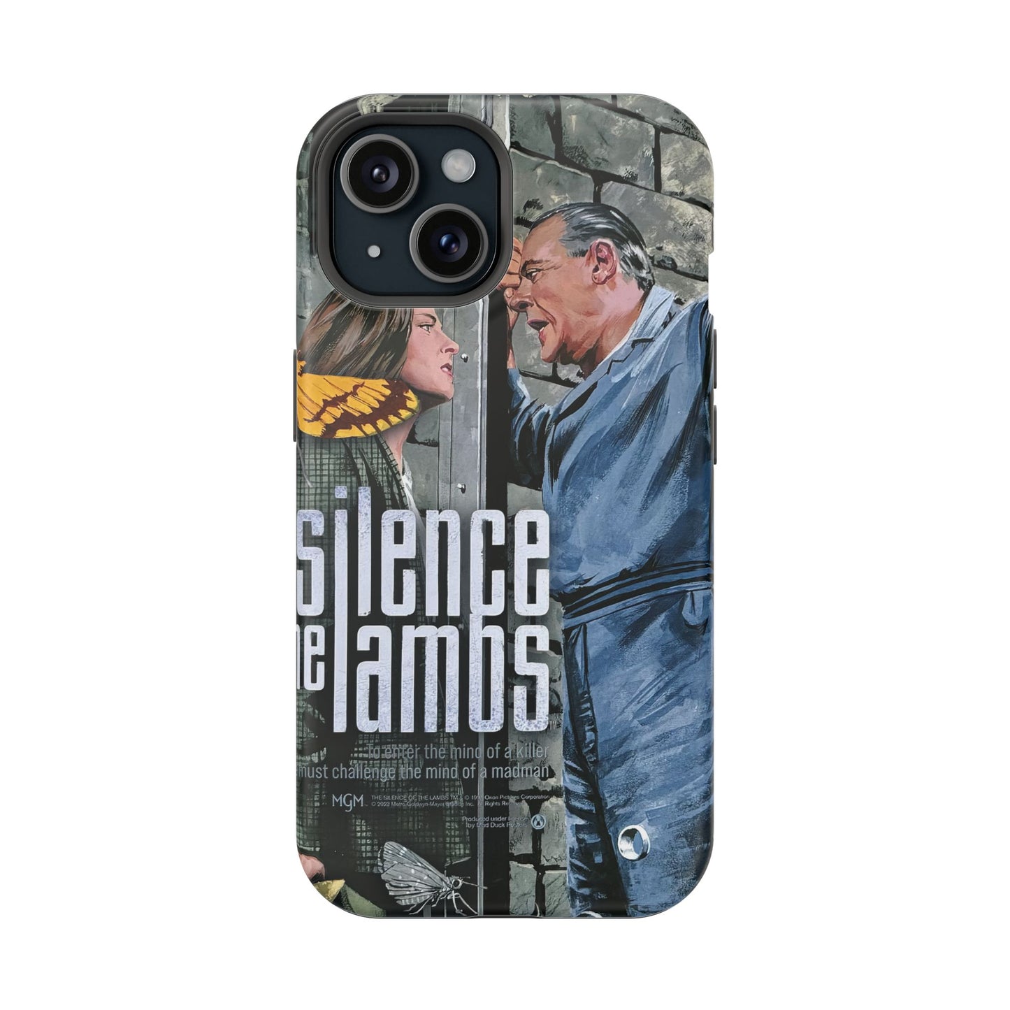 Silence of the Lambs MagSafe® iPhone Tough Case Dual Layer Robust