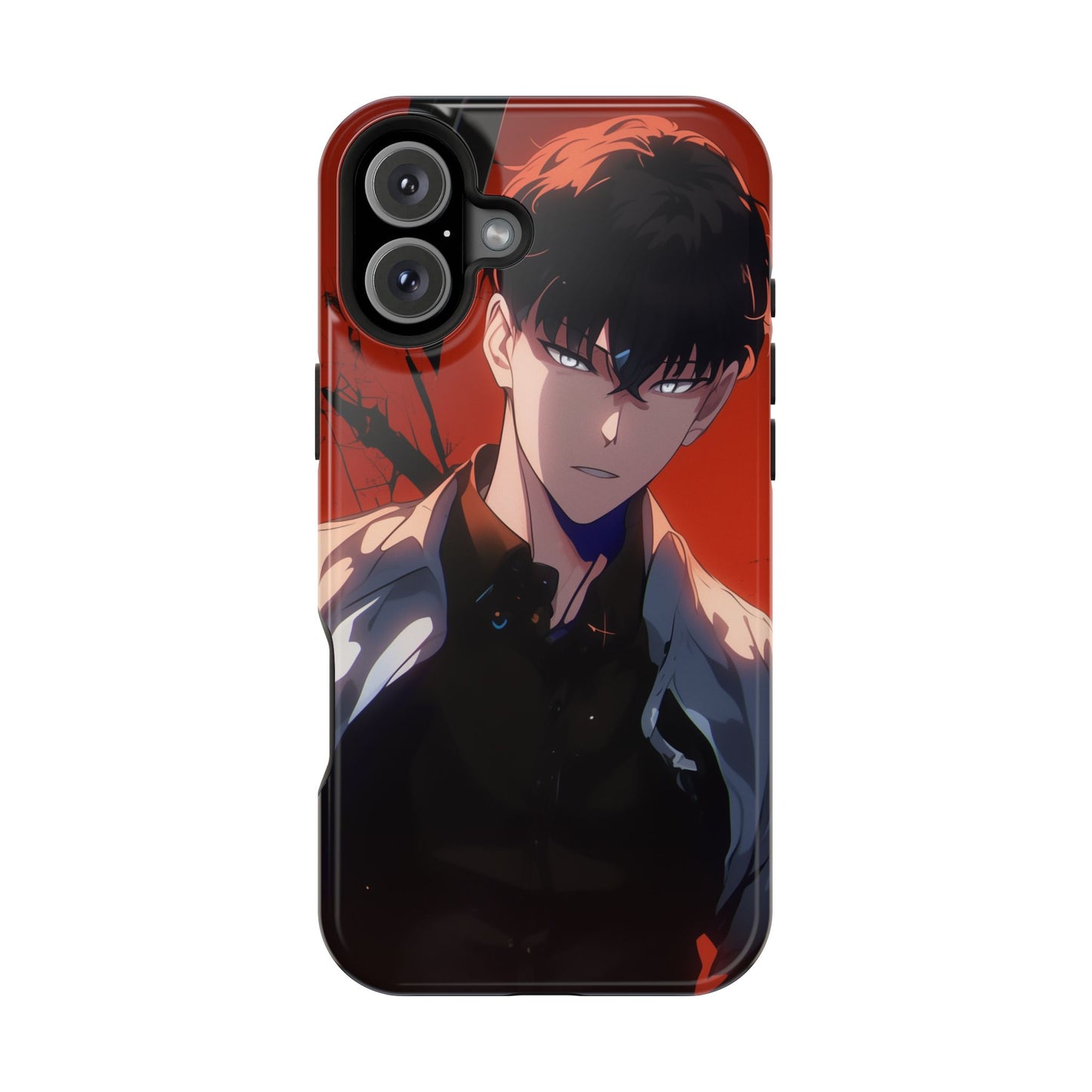 Sl Anime MagSafe® iPhone Tough Case Dual Layer Robust