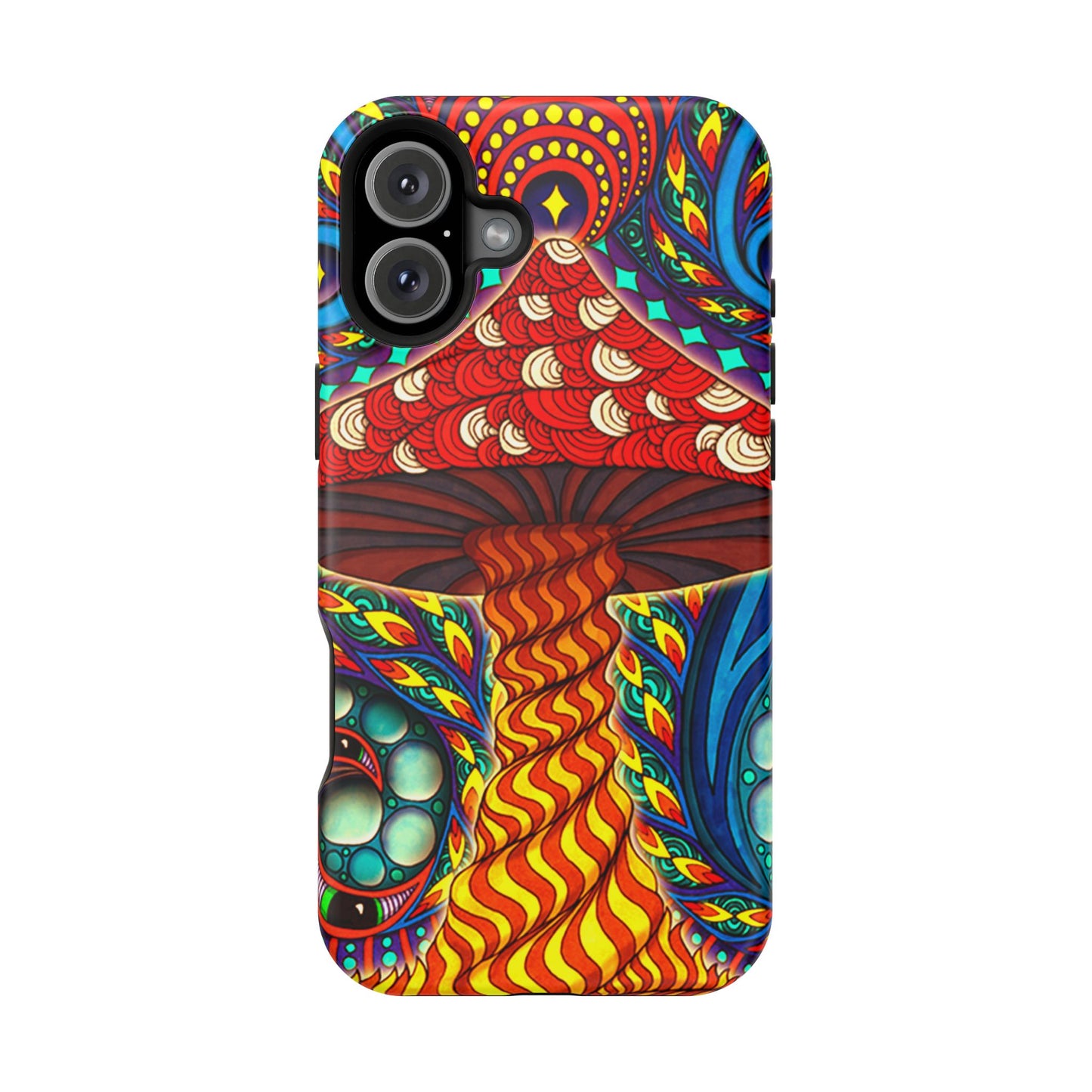 Shroom Art MagSafe® iPhone Tough Case Dual Layer Robust