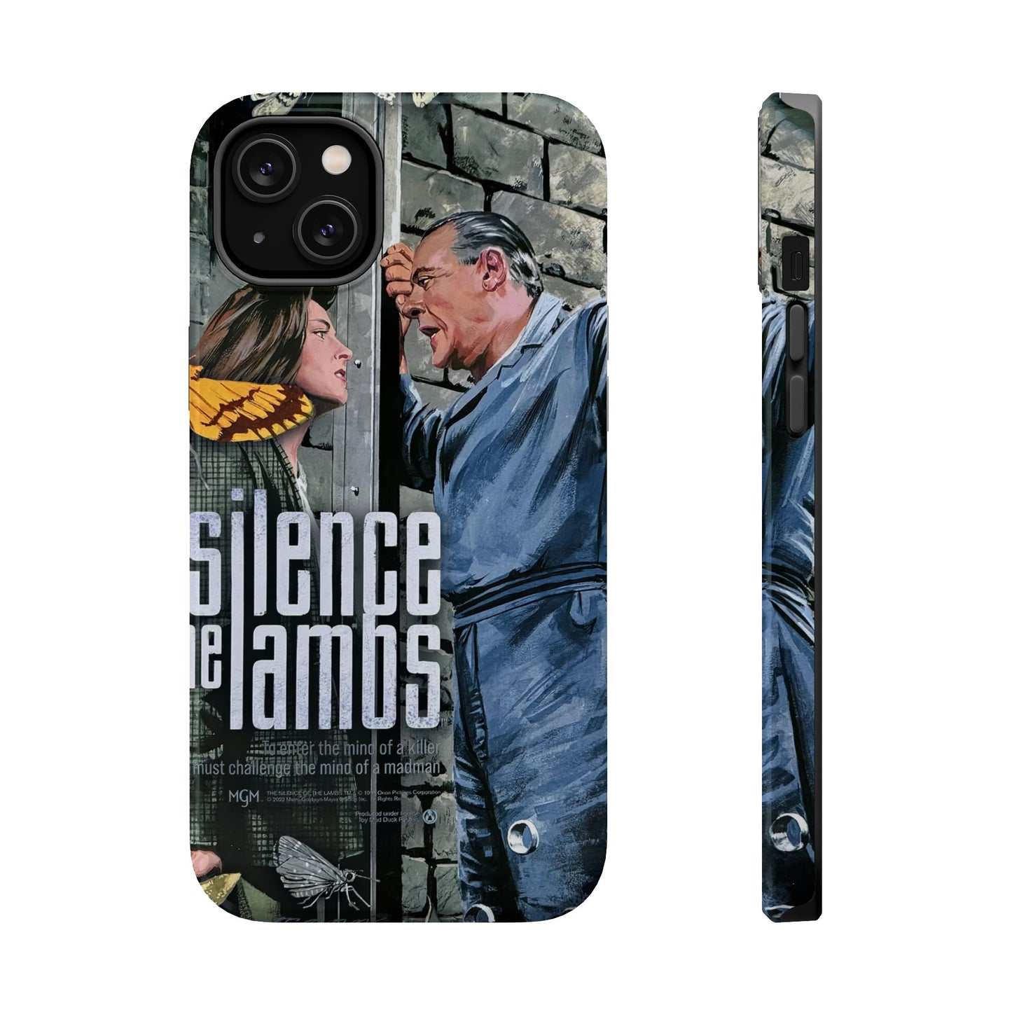 Silence of the Lambs MagSafe® iPhone Tough Case Dual Layer Robust