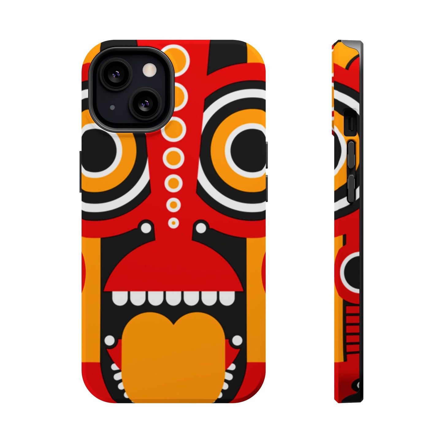 Tribal Art MagSafe® iPhone Tough Case Dual Layer Robust