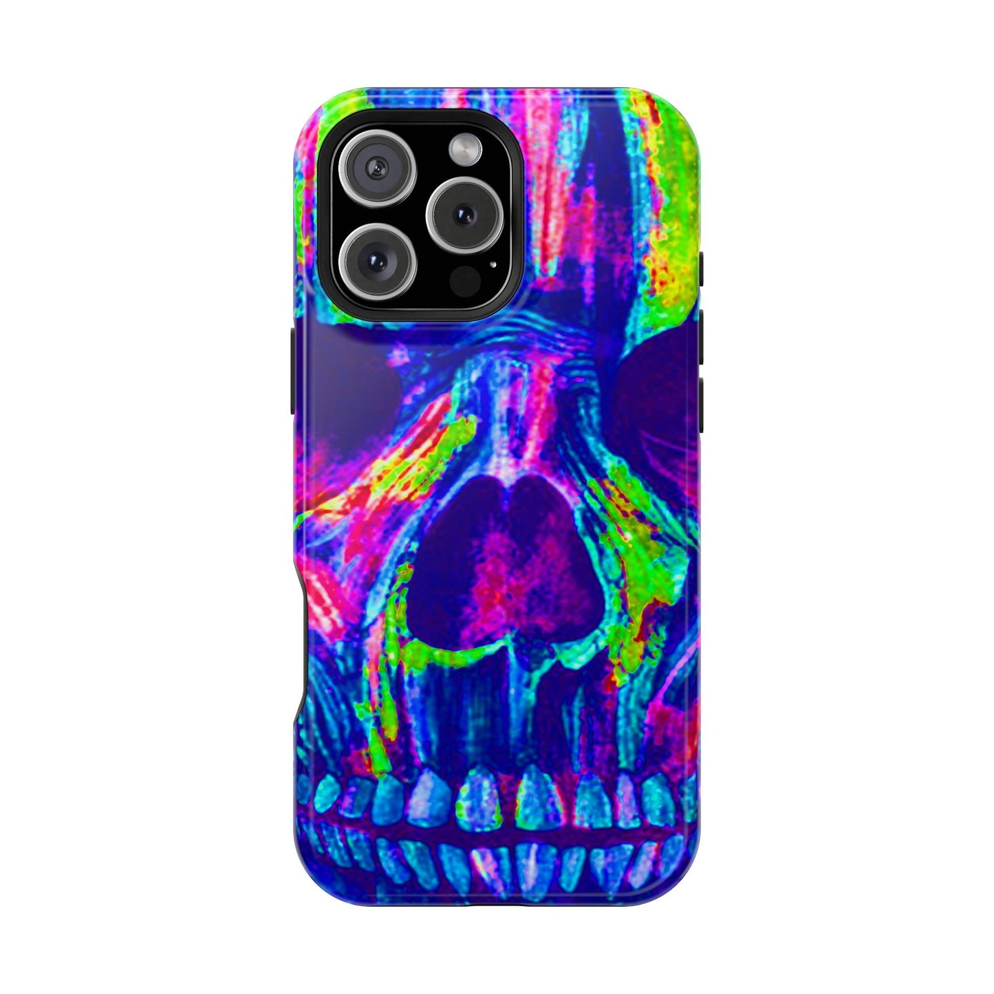 Skull Art MagSafe® iPhone Tough Case Dual Layer Robust