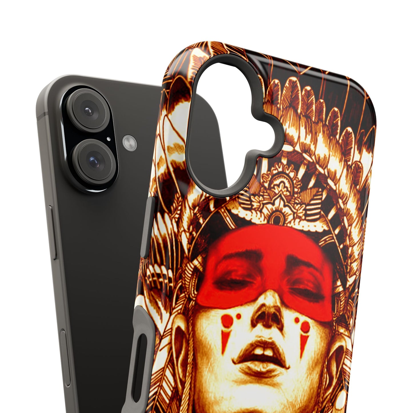 Native Art MagSafe® iPhone Tough Case Dual Layer Robust