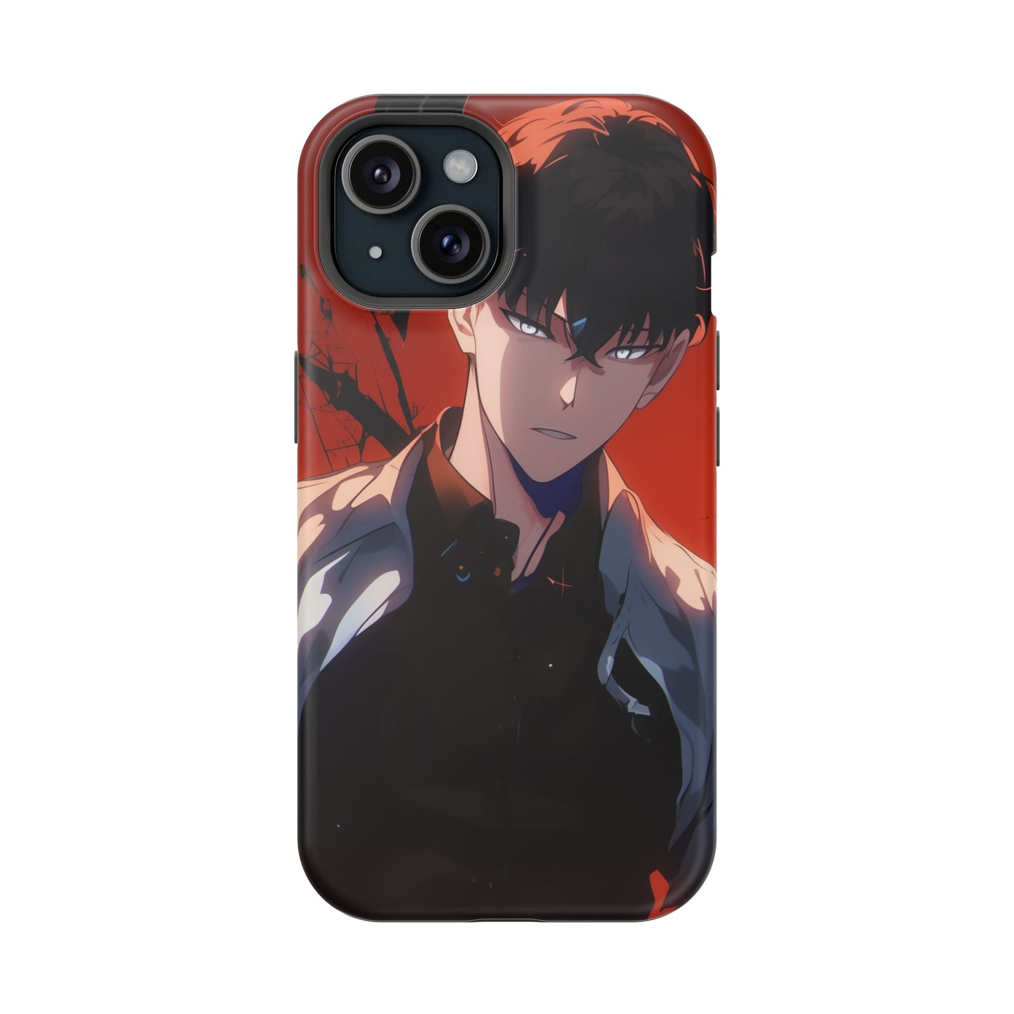 Sl Anime MagSafe® iPhone Tough Case Dual Layer Robust