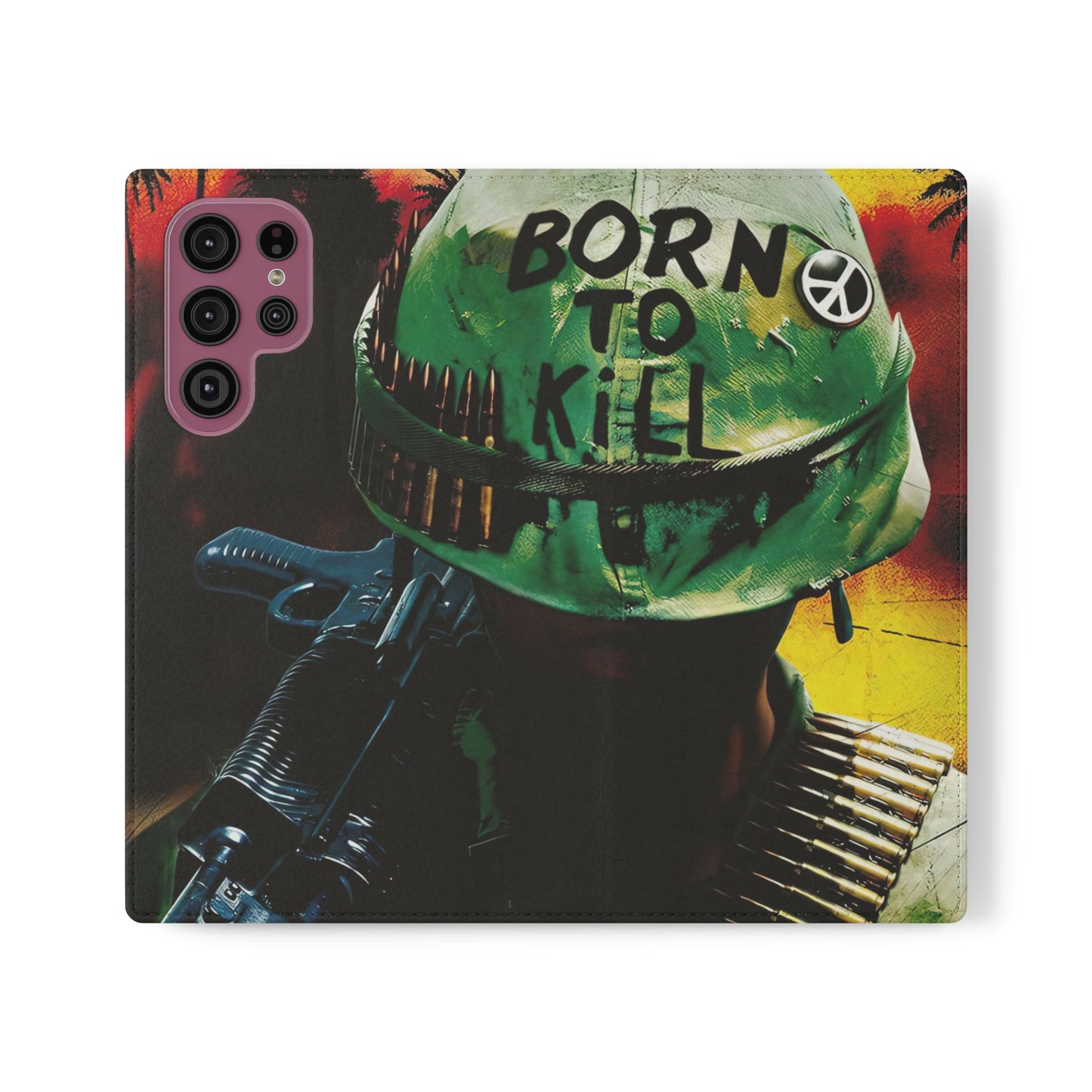 Full Metal Jacket Flip Case for iPhone & Samsung | PhoneMags