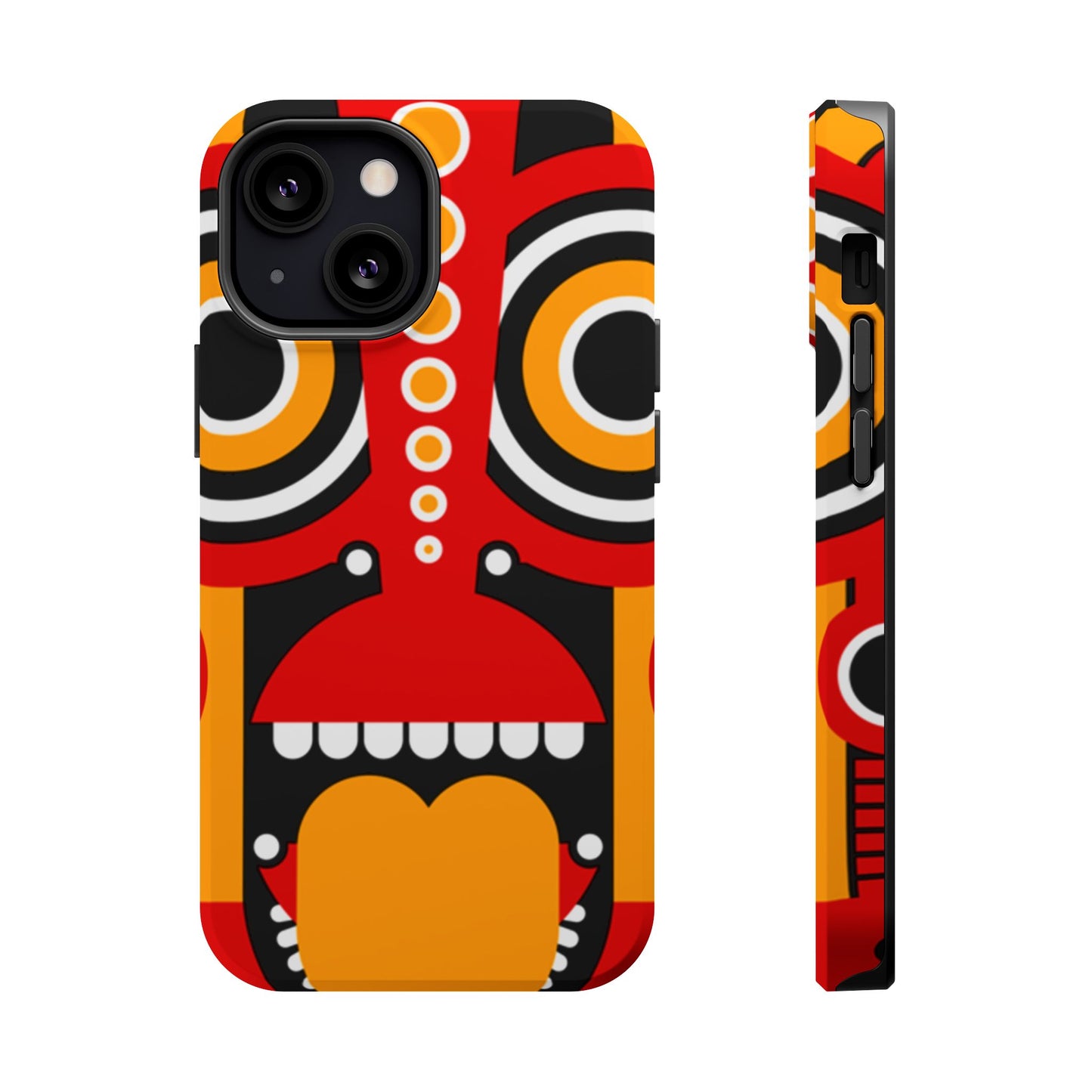 Tribal Art MagSafe® iPhone Tough Case Dual Layer Robust