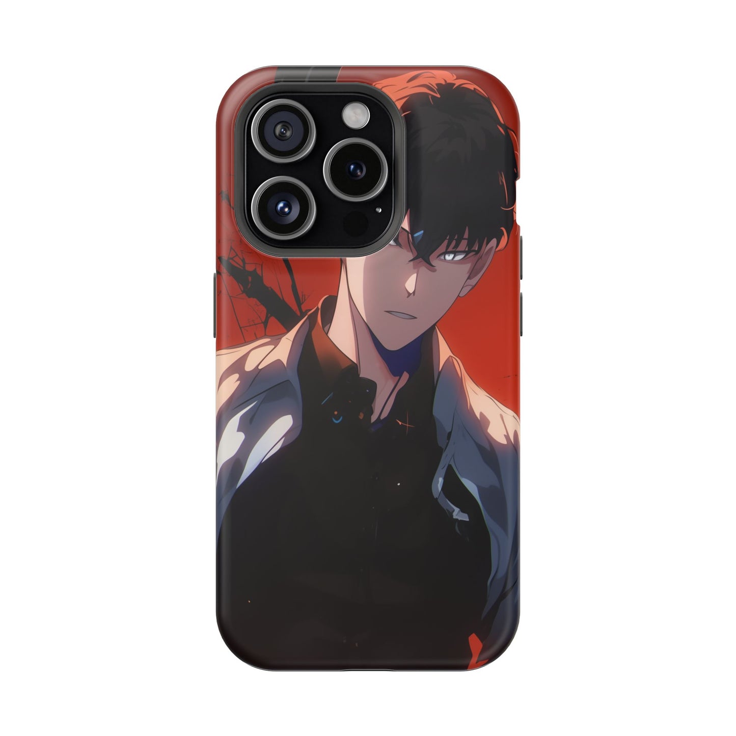 Sl Anime MagSafe® iPhone Tough Case Dual Layer Robust