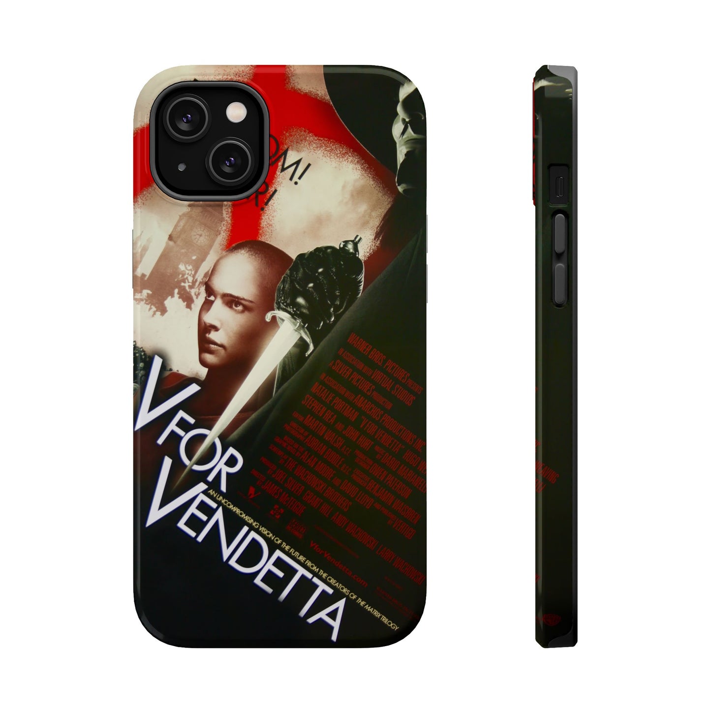 V for Vendetta MagSafe® iPhone Tough Case Dual Layer Robust