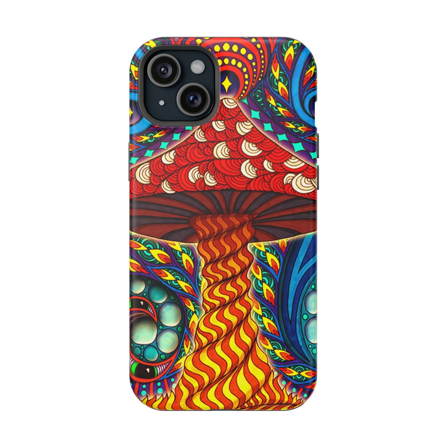 Shroom Art MagSafe® iPhone Tough Case Dual Layer Robust