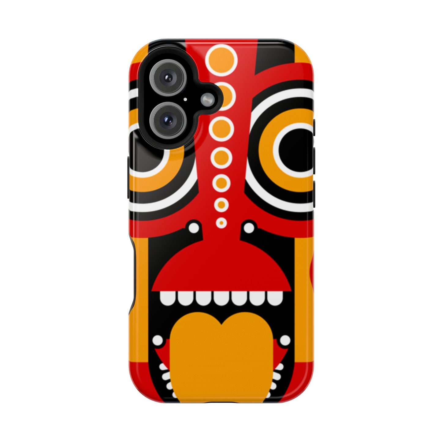 Tribal Art MagSafe® iPhone Tough Case Dual Layer Robust