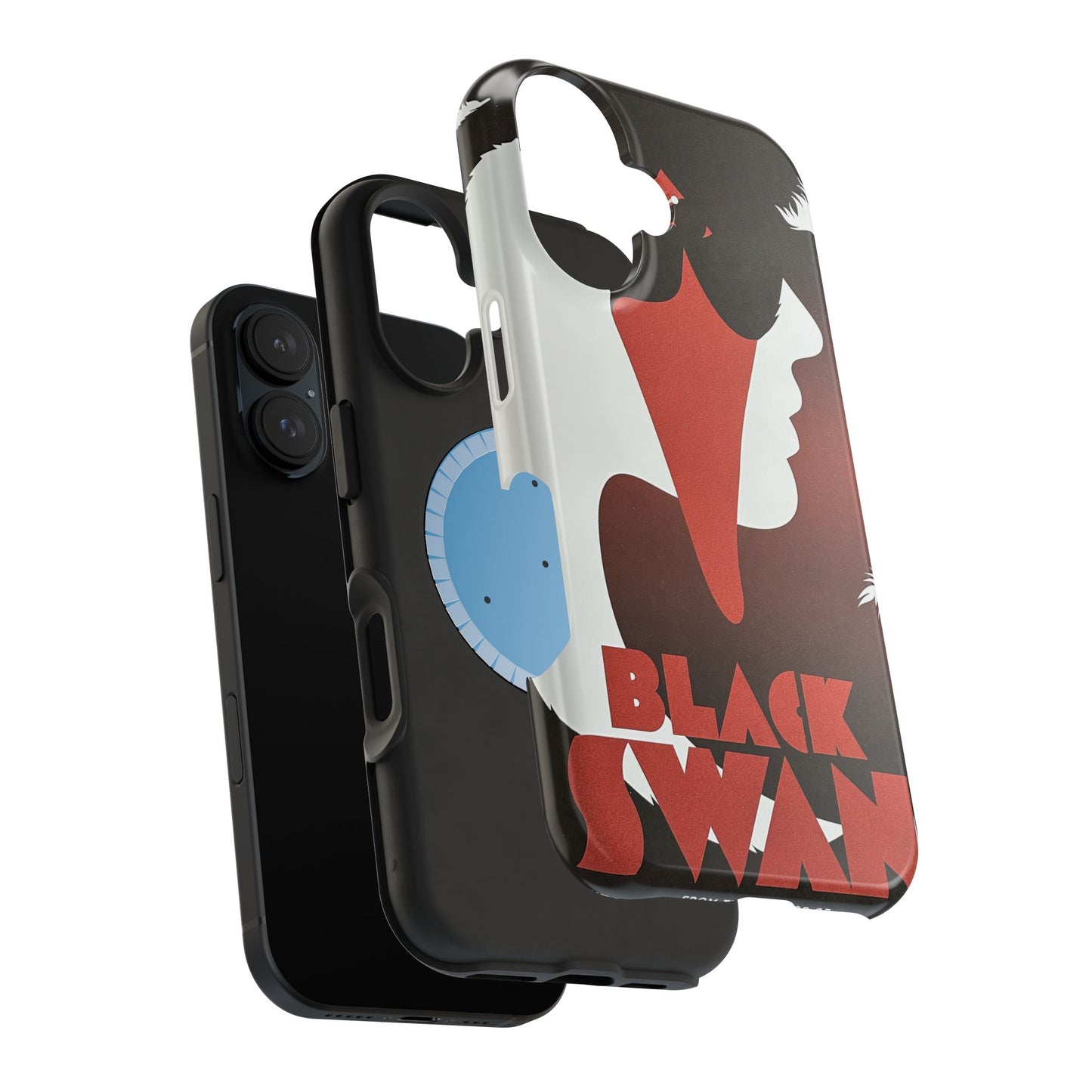 Black Swan MagSafe® iPhone Tough Case Dual Layer Robust