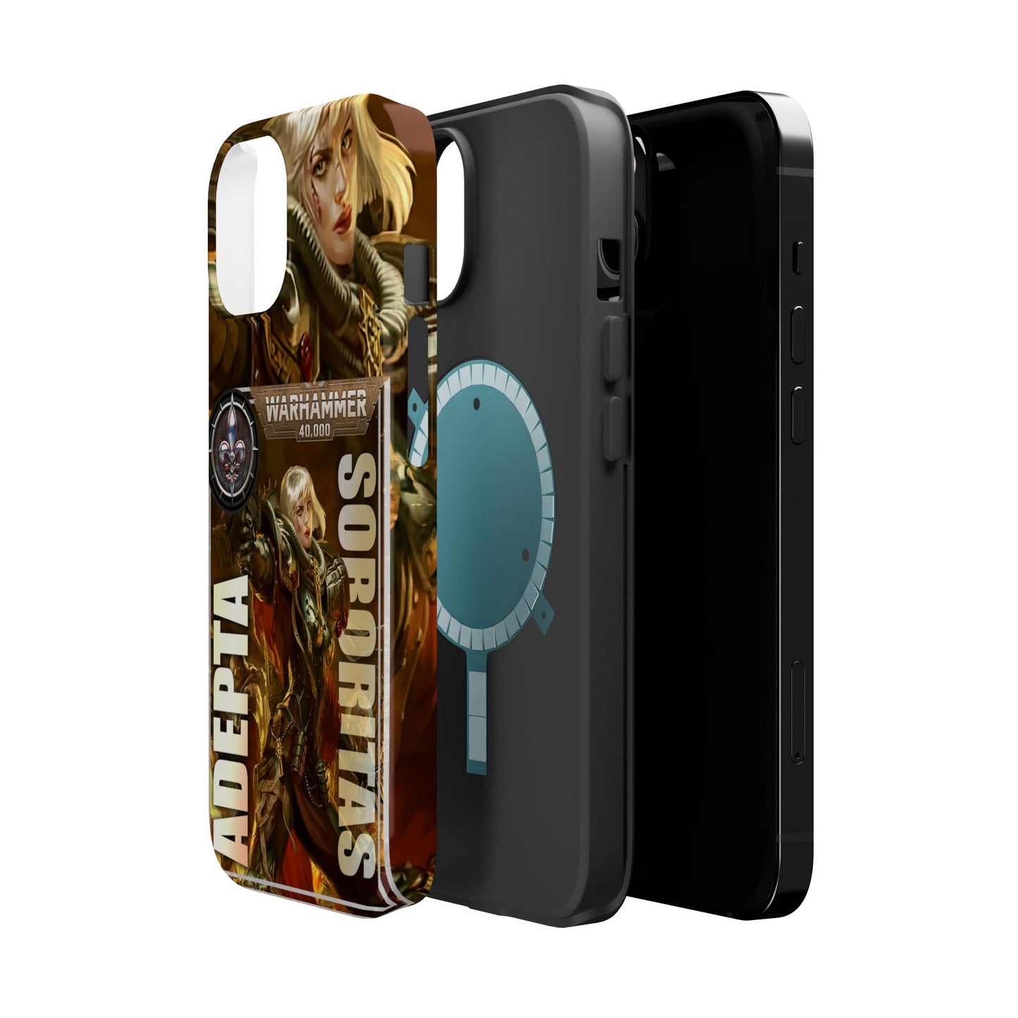 Warhammer Adepta Sororitas MagSafe® iPhone Tough Case Dual Layer Robust