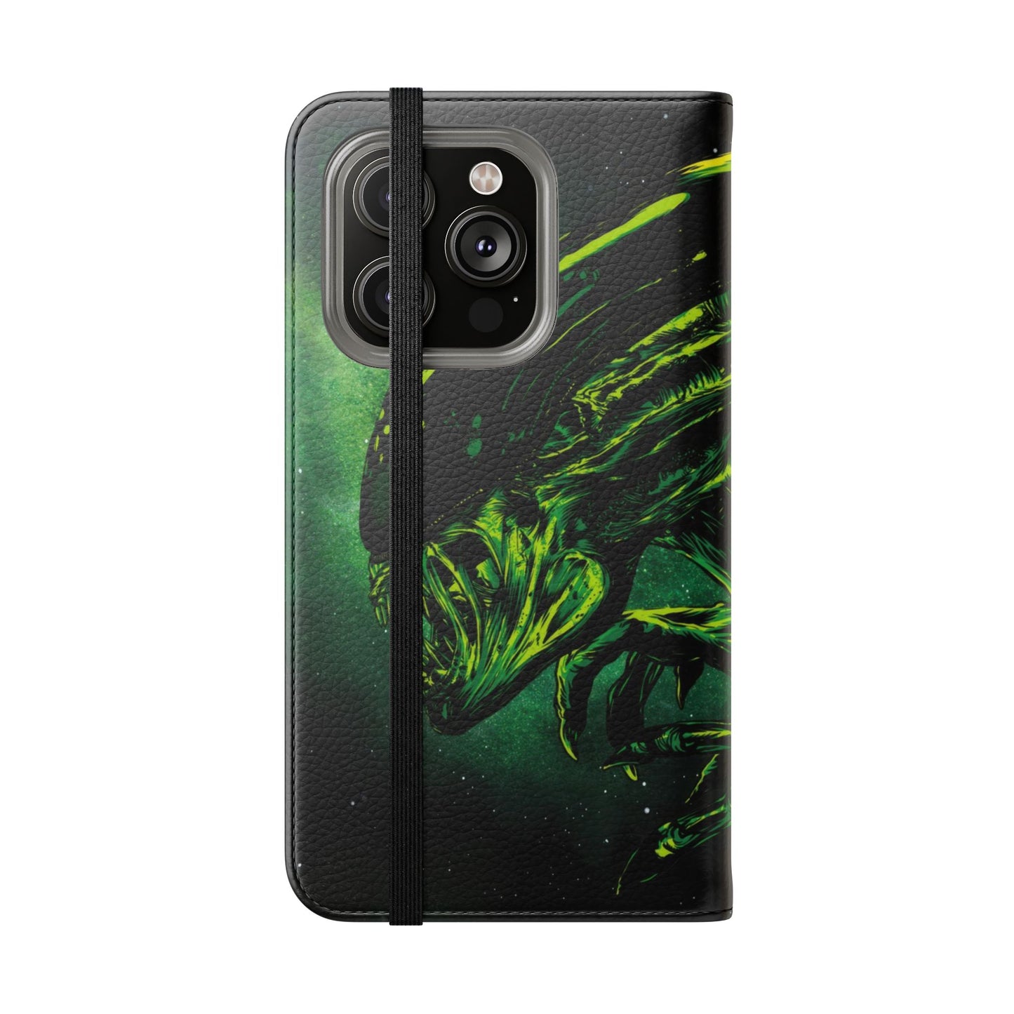 Alien iPhone & Samsung Flip Case