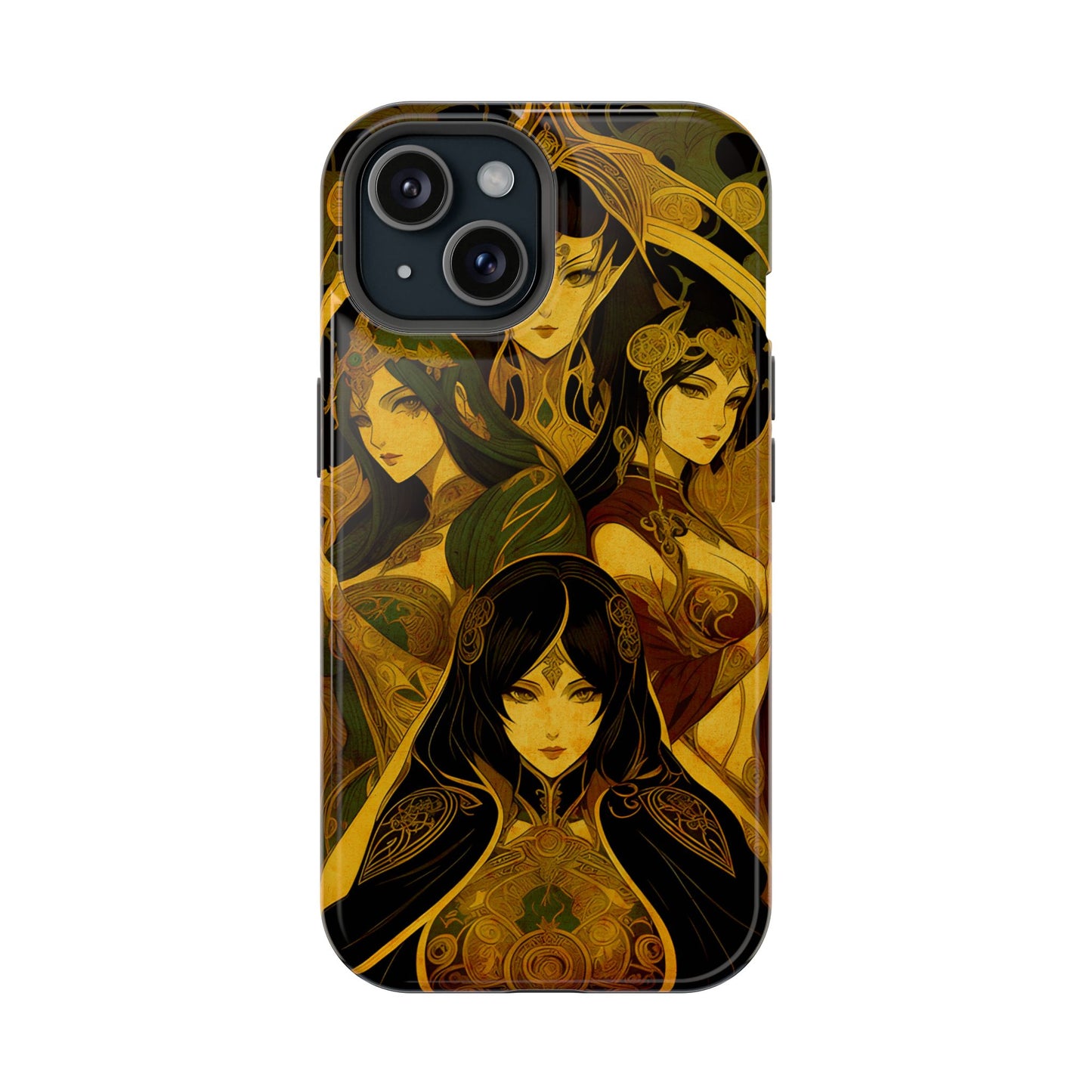 Anime Art MagSafe® iPhone Tough Case Dual Layer Robust