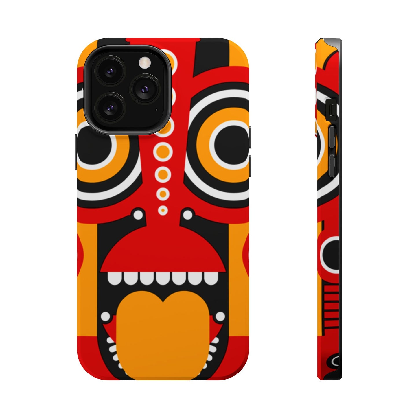 Tribal Art MagSafe® iPhone Tough Case Dual Layer Robust