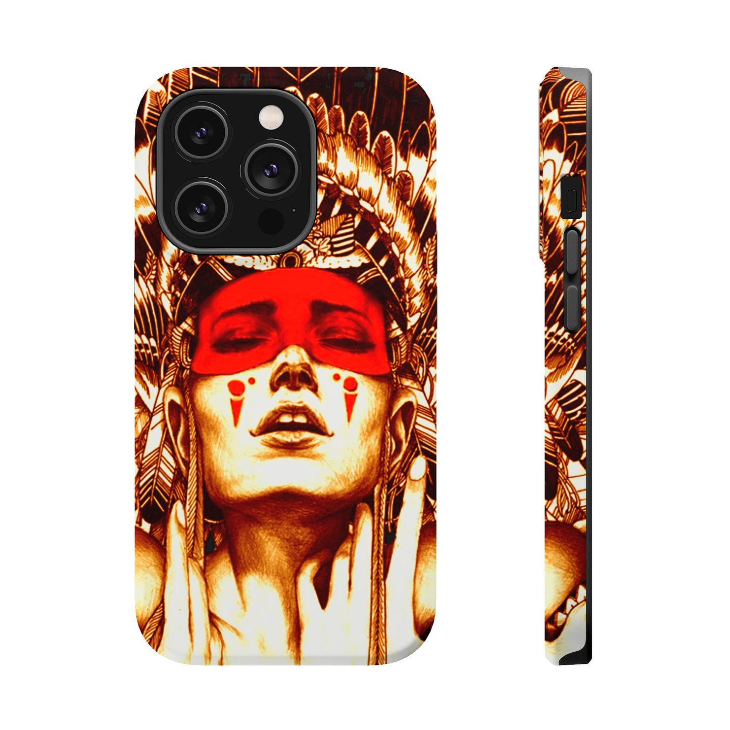 Native Art MagSafe® iPhone Tough Case Dual Layer Robust