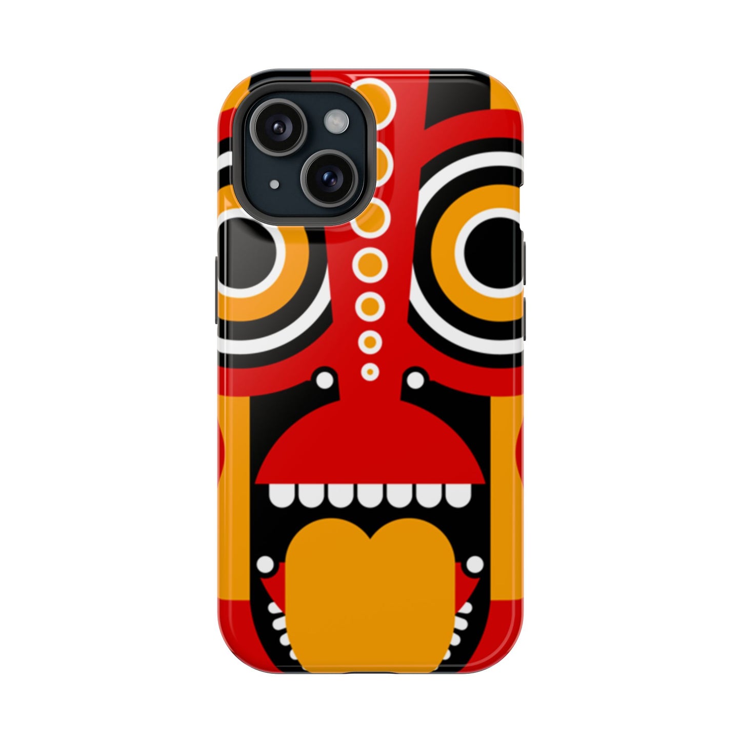 Tribal Art MagSafe® iPhone Tough Case Dual Layer Robust