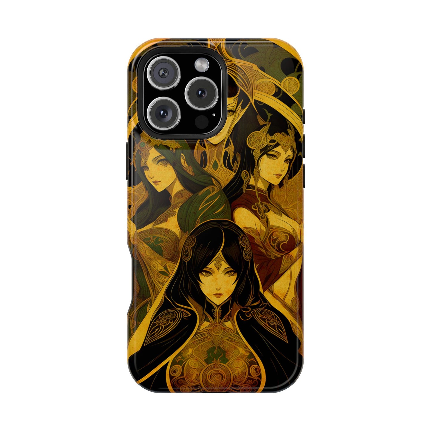 Anime Art MagSafe® iPhone Tough Case Dual Layer Robust