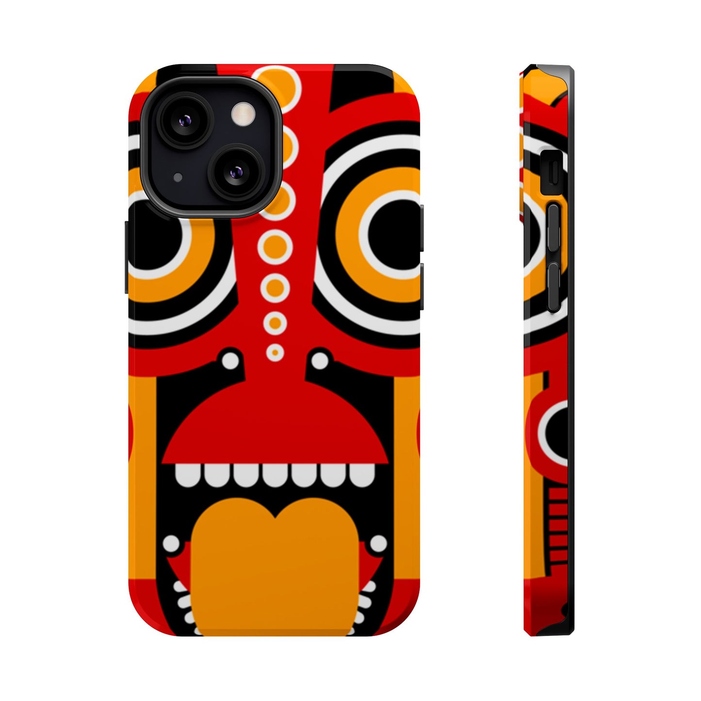 Tribal Art MagSafe® iPhone Tough Case Dual Layer Robust