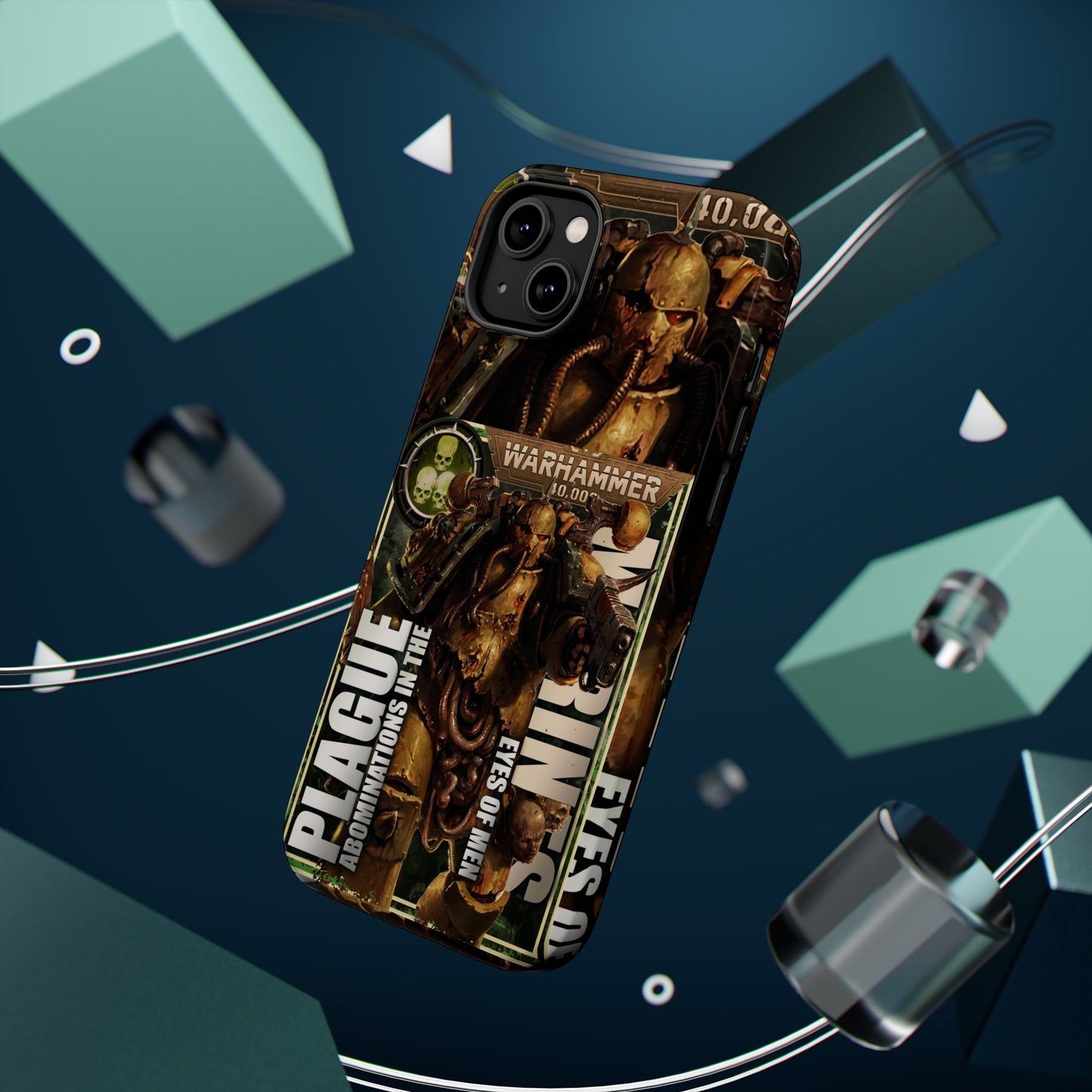 Warhammer Plague Marines MagSafe® iPhone Tough Case Dual Layer Robust