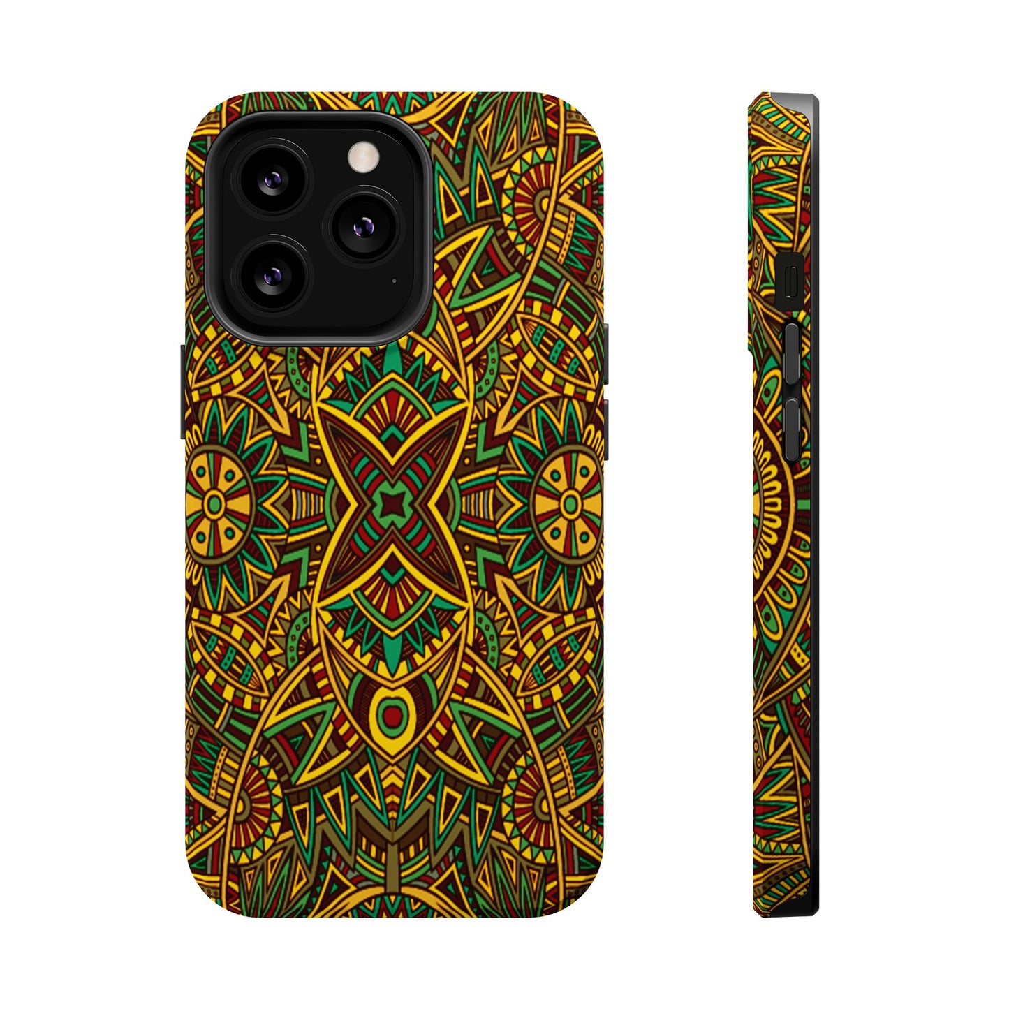 Pattern Art MagSafe® iPhone Tough Case Dual Layer Robust