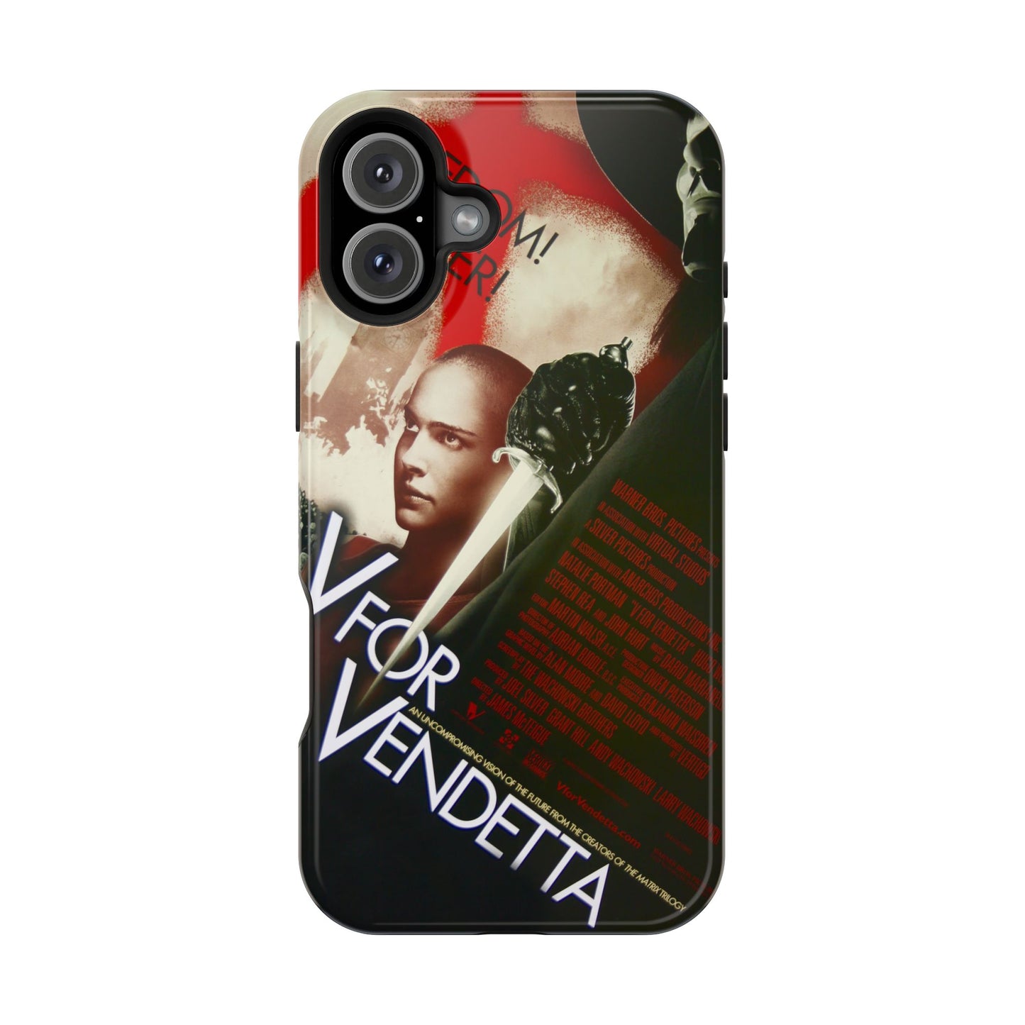 V for Vendetta MagSafe® iPhone Tough Case Dual Layer Robust