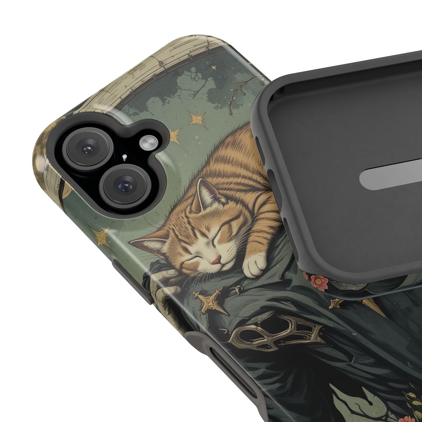 Cat of Death MagSafe® iPhone Tough Case Dual Layer Robust