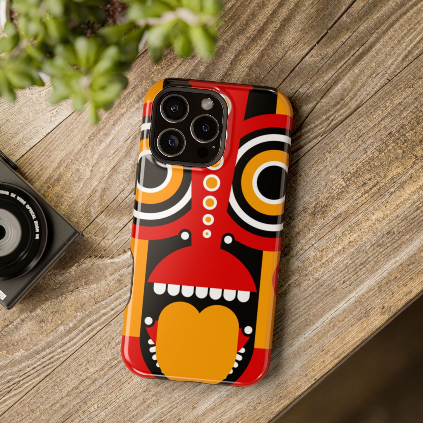 Tribal Art MagSafe® iPhone Tough Case Dual Layer Robust