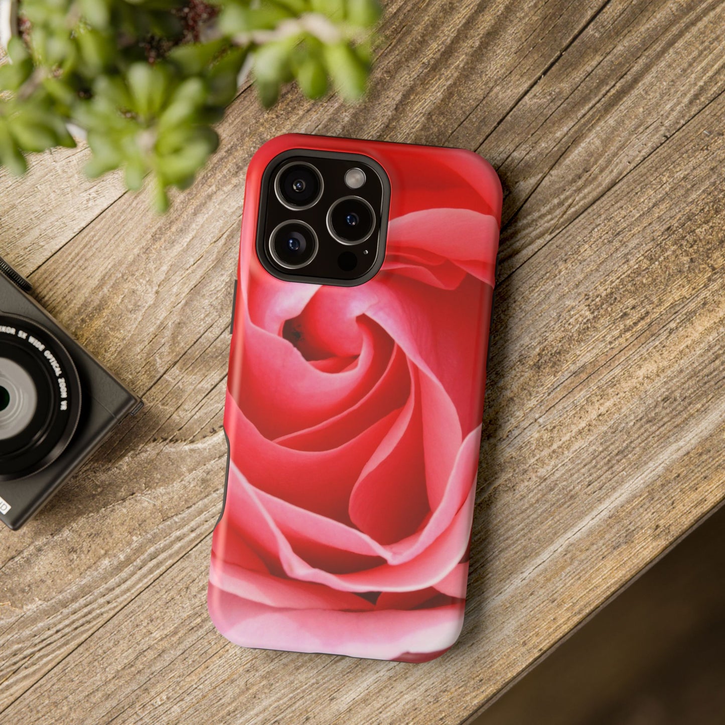 Rose Flower Nature MagSafe® iPhone Tough Case Dual Layer Robust