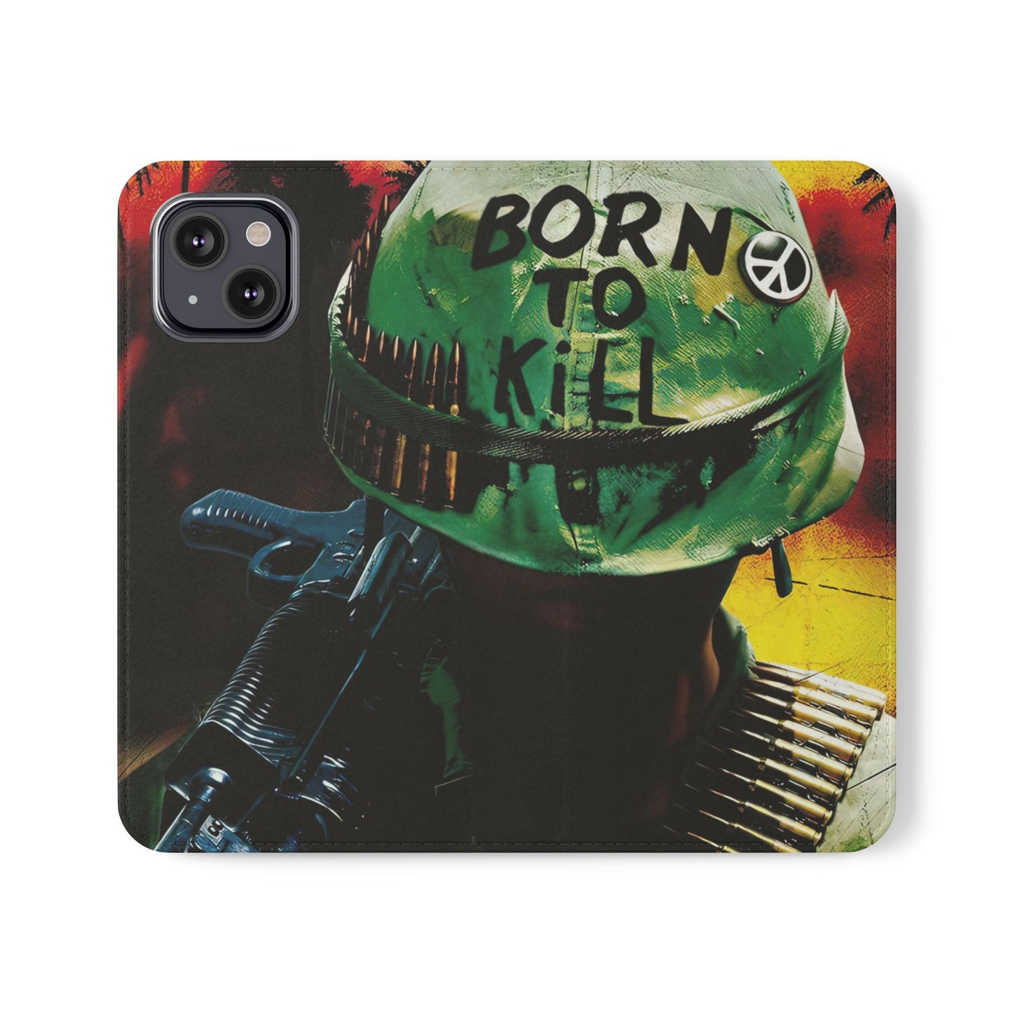 Full Metal Jacket Flip Case for iPhone & Samsung | PhoneMags