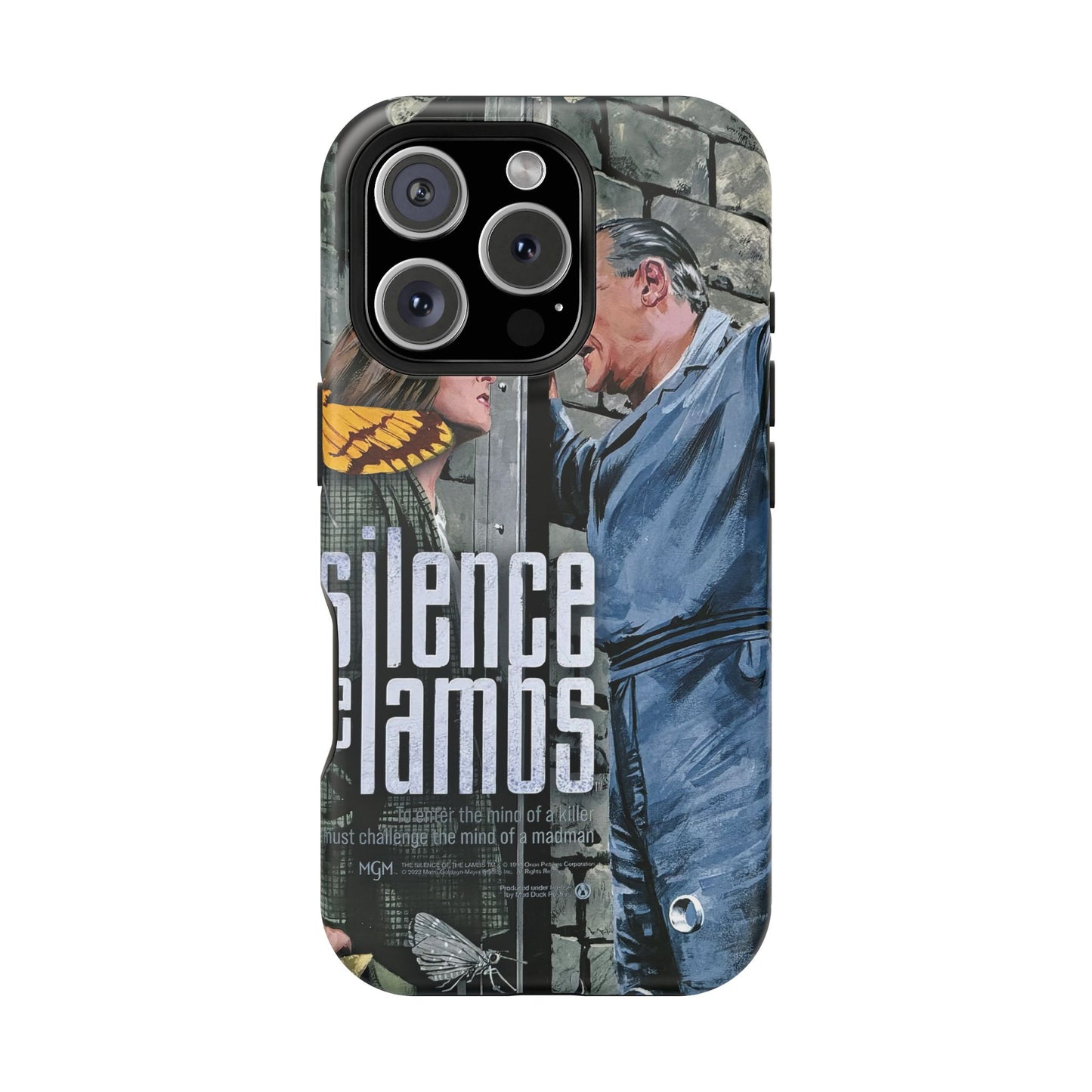 Silence of the Lambs MagSafe® iPhone Tough Case Dual Layer Robust