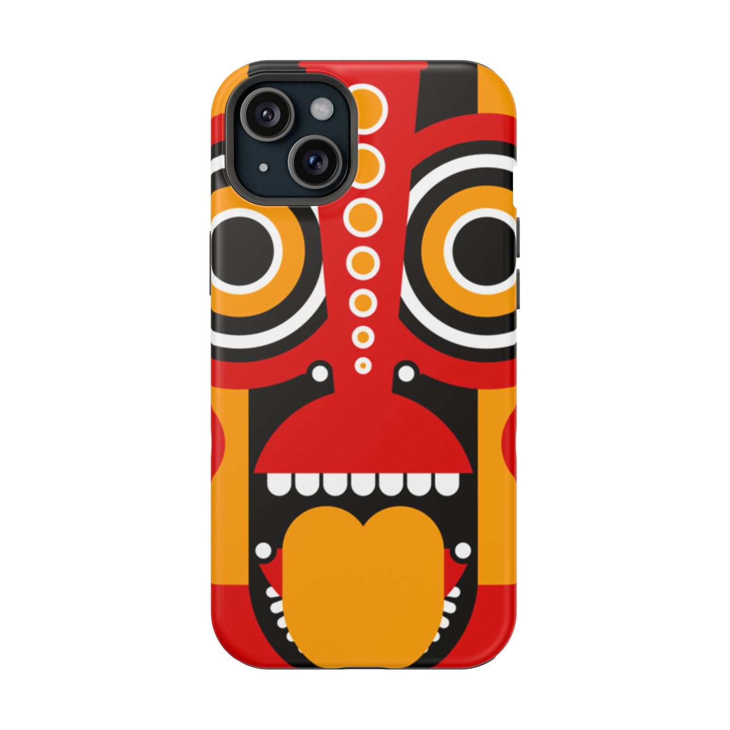 Tribal Art MagSafe® iPhone Tough Case Dual Layer Robust