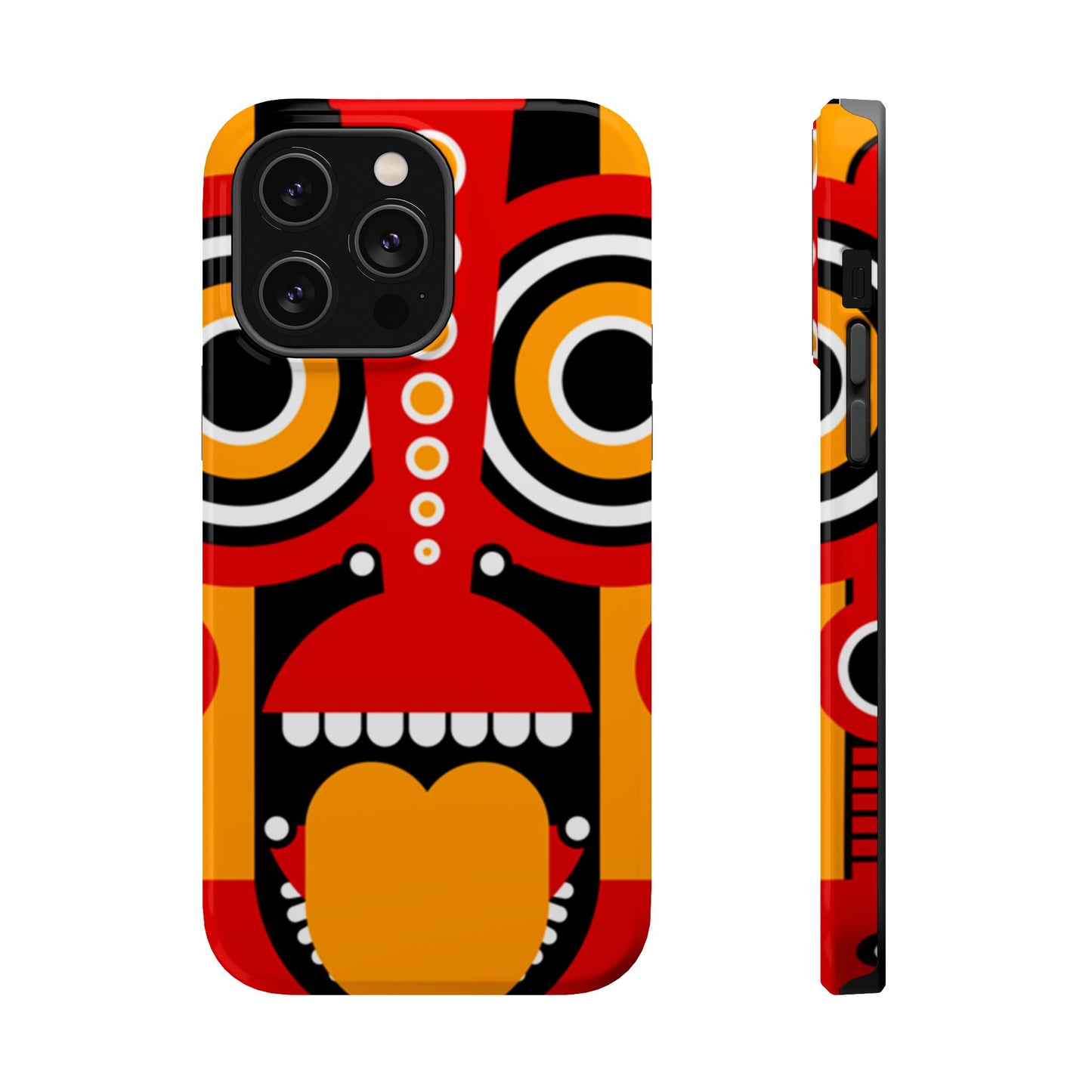 Tribal Art MagSafe® iPhone Tough Case Dual Layer Robust