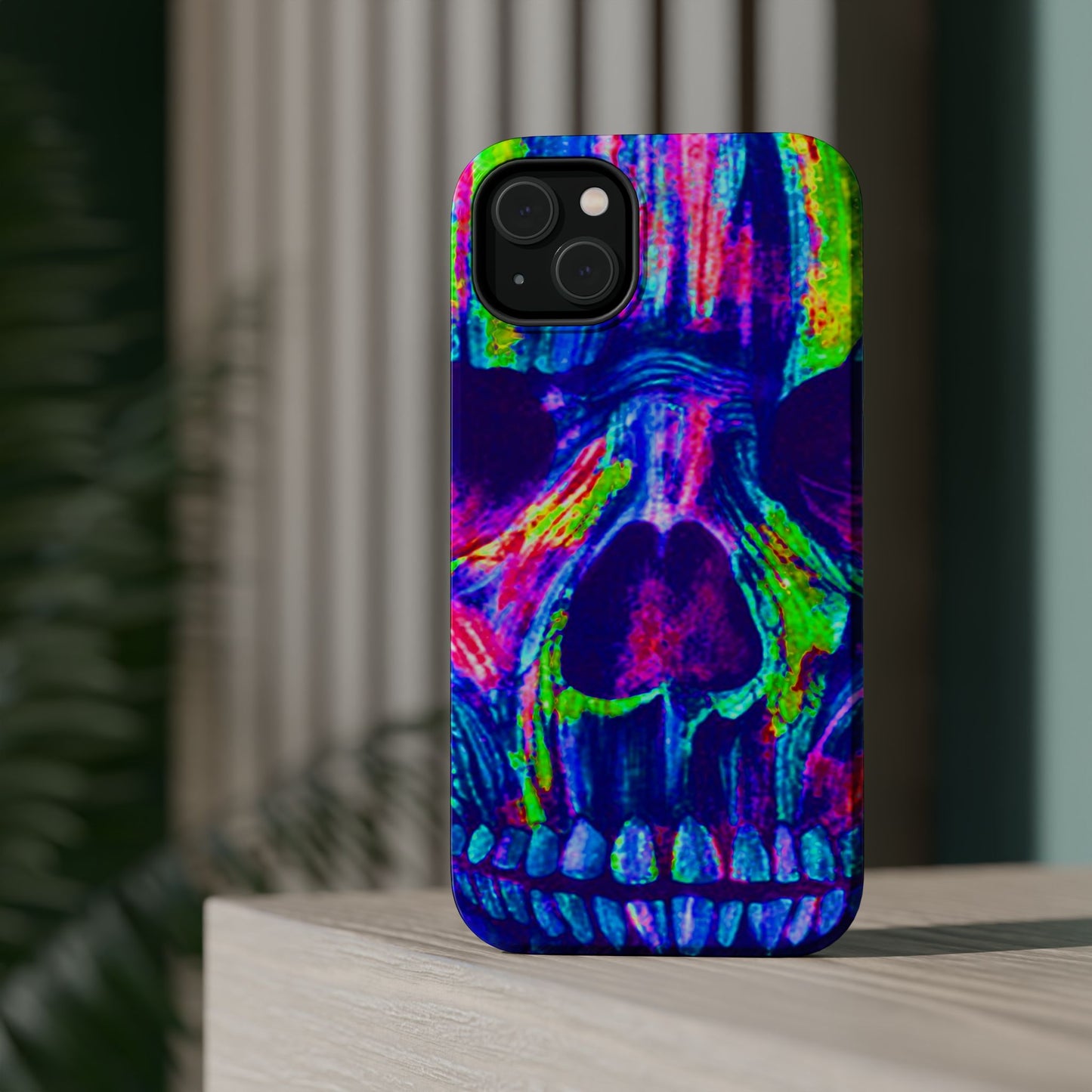 Skull Art MagSafe® iPhone Tough Case Dual Layer Robust