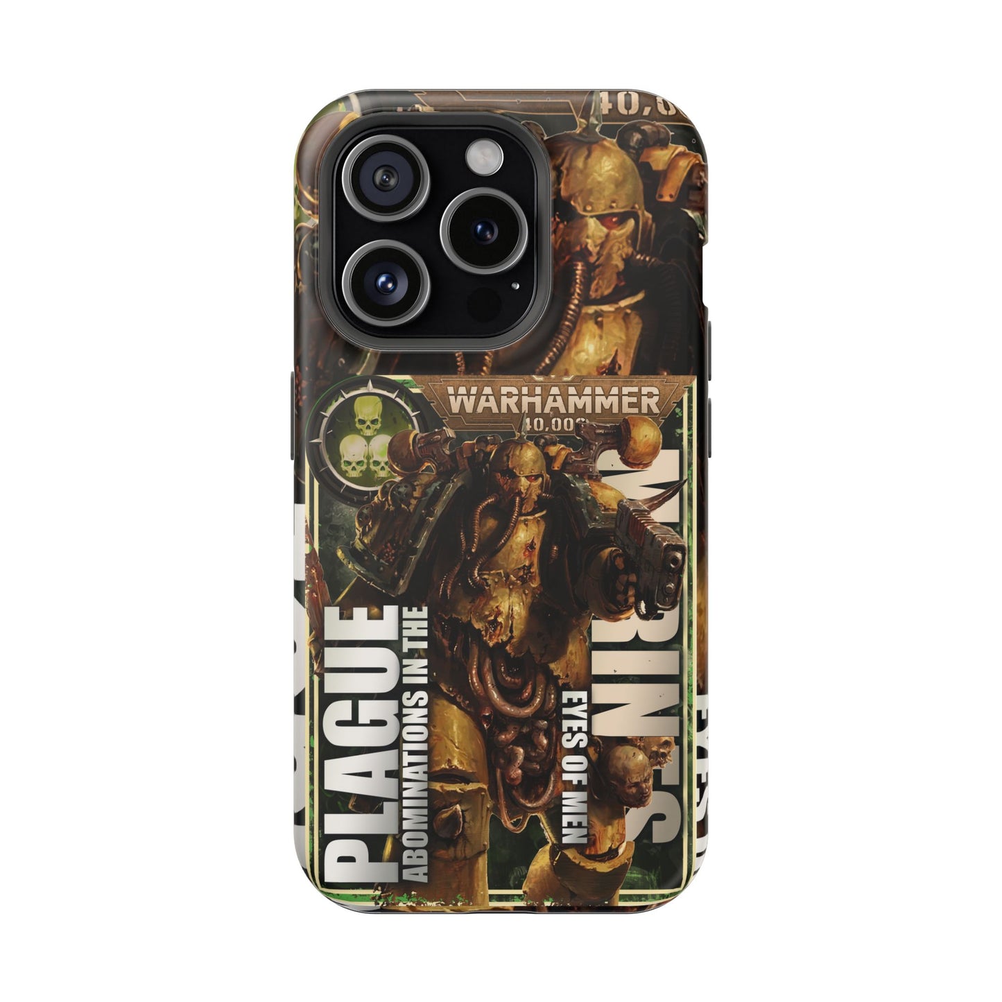 Warhammer Plague Marines MagSafe® iPhone Tough Case Dual Layer Robust