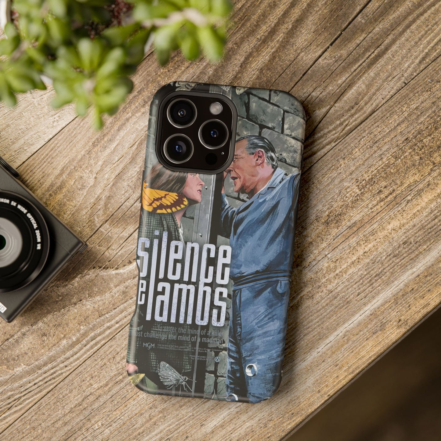 Silence of the Lambs MagSafe® iPhone Tough Case Dual Layer Robust