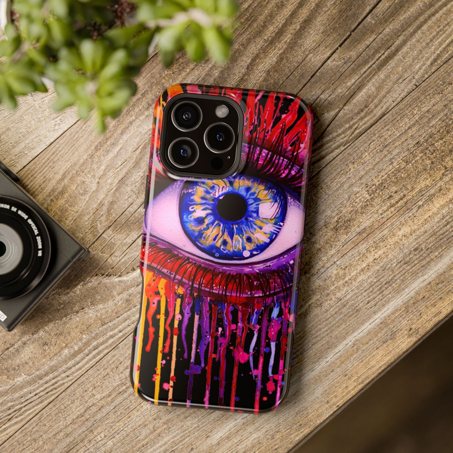 Eye Art MagSafe® iPhone Tough Case Dual Layer Robust