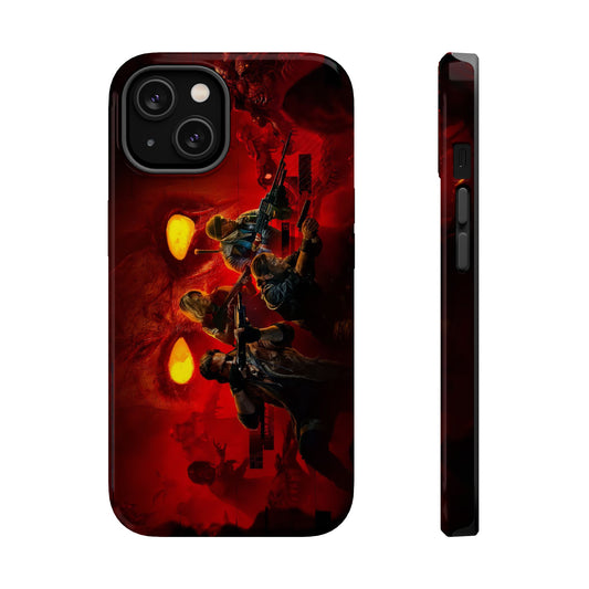 Zombies MagSafe® iPhone Tough Case Dual Layer Robust