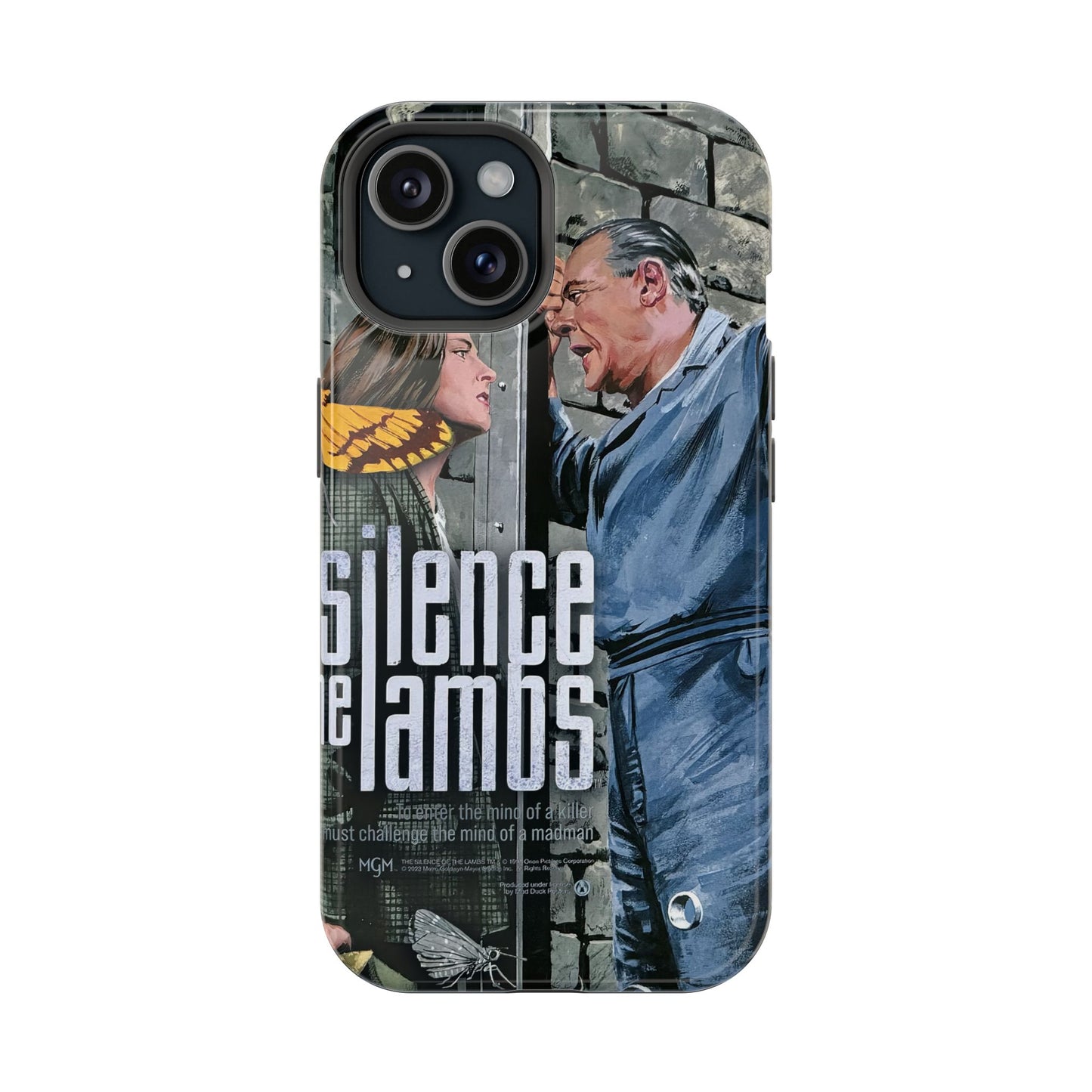 Silence of the Lambs MagSafe® iPhone Tough Case Dual Layer Robust