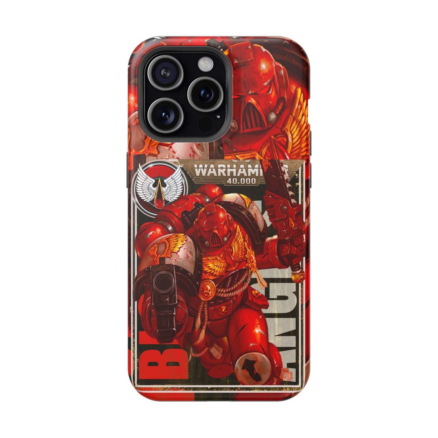 Warhammer Blood Angels MagSafe® iPhone Tough Case Dual Layer Robust