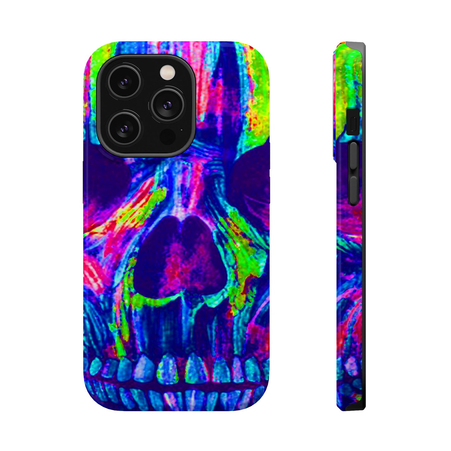 Skull Art MagSafe® iPhone Tough Case Dual Layer Robust