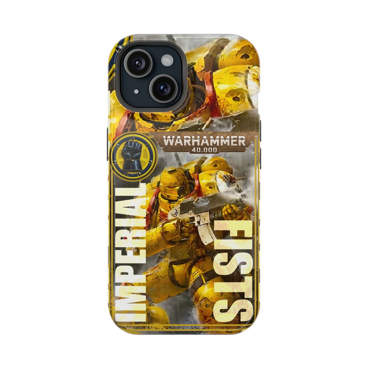 Warhammer Imperial Fists MagSafe® iPhone Tough Case Dual Layer Robust
