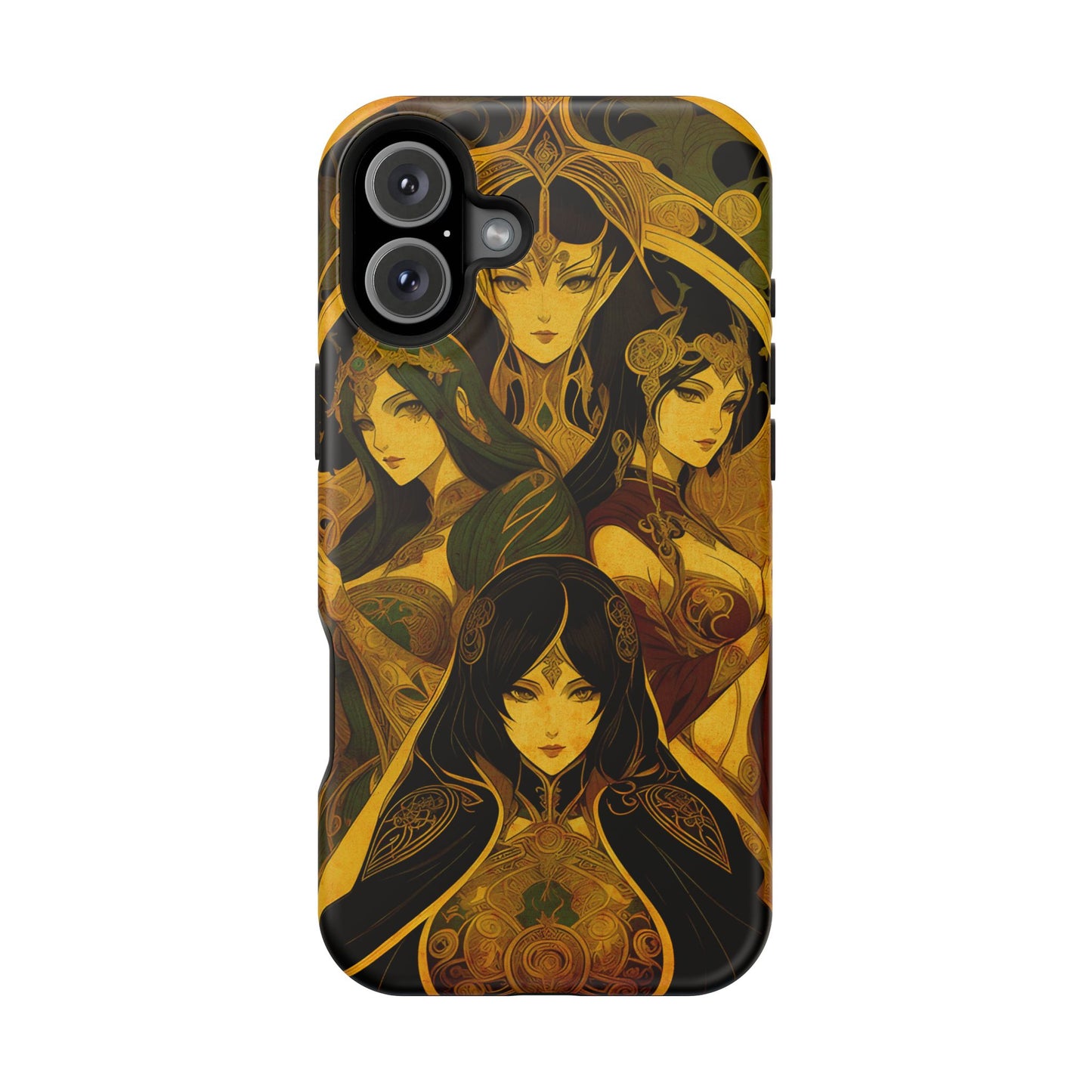 Anime Art MagSafe® iPhone Tough Case Dual Layer Robust