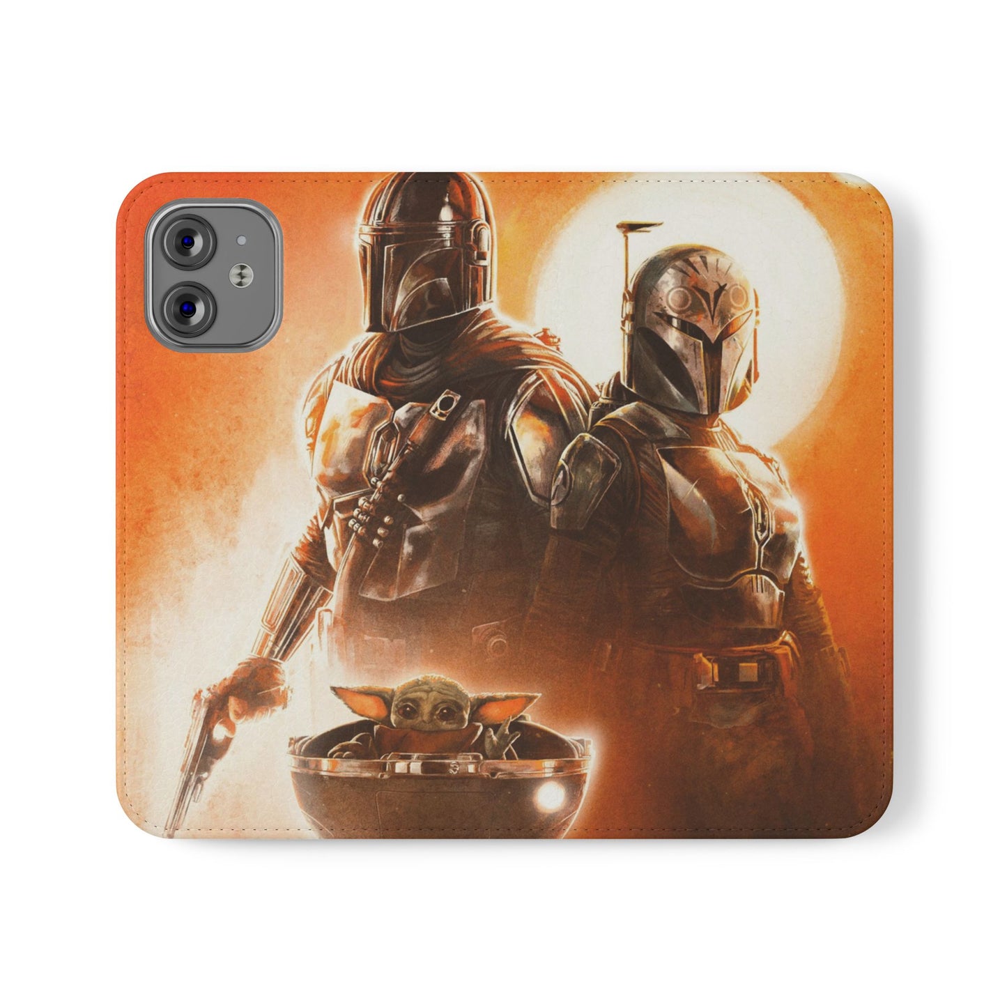 Mandalorian iPhone & Samsung Flip Case | PhoneMags