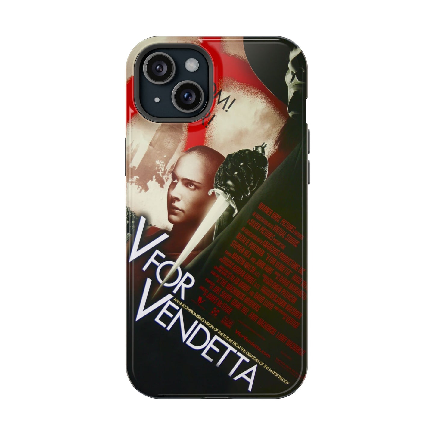 V for Vendetta MagSafe® iPhone Tough Case Dual Layer Robust