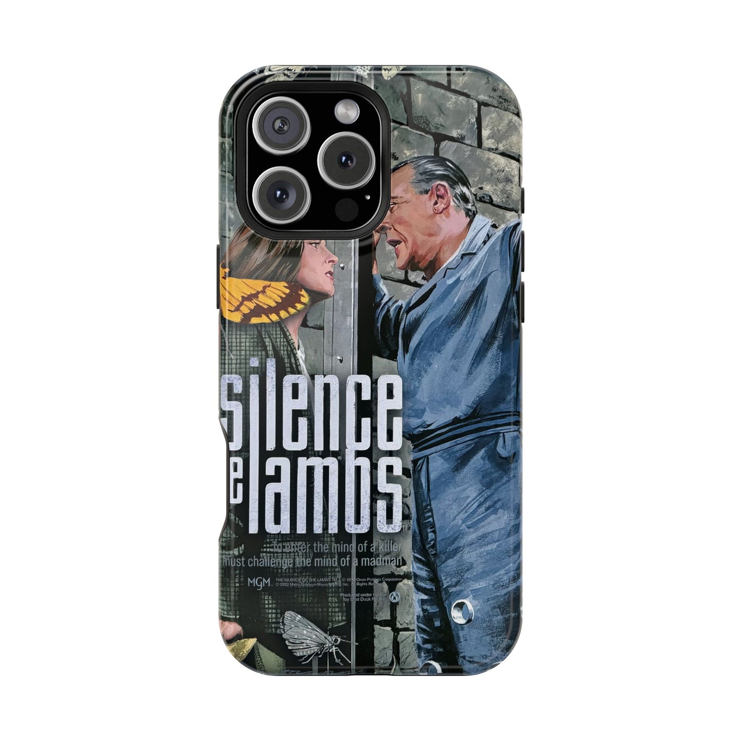 Silence of the Lambs MagSafe® iPhone Tough Case Dual Layer Robust