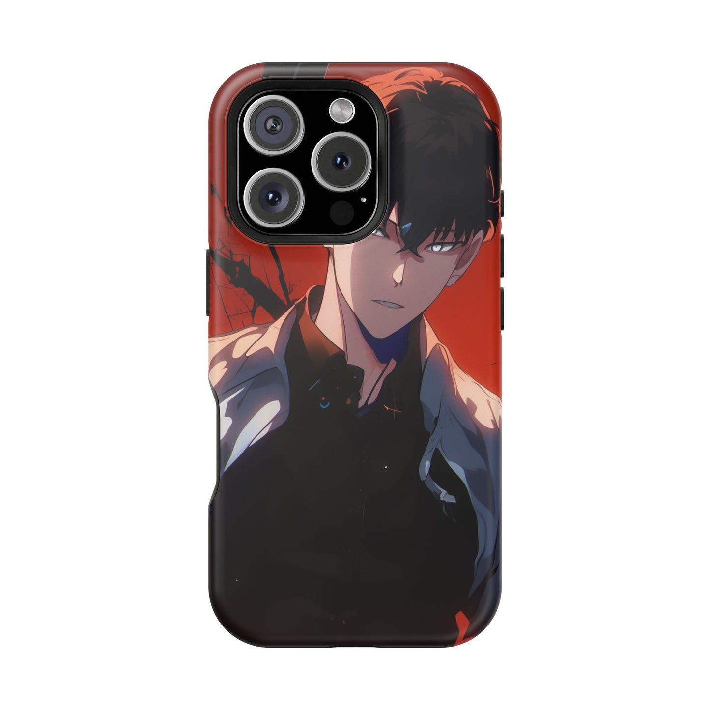 Sl Anime MagSafe® iPhone Tough Case Dual Layer Robust