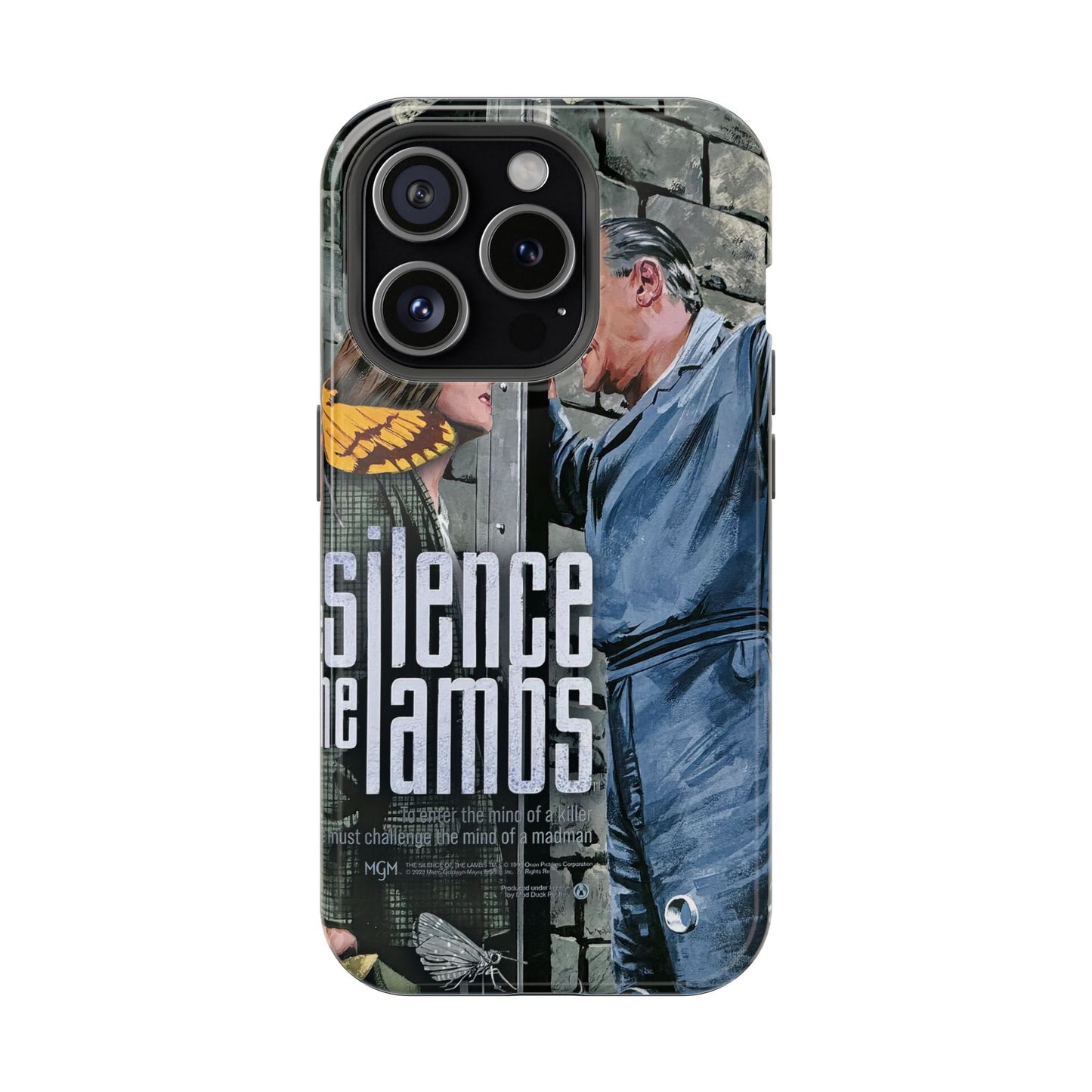 Silence of the Lambs MagSafe® iPhone Tough Case Dual Layer Robust