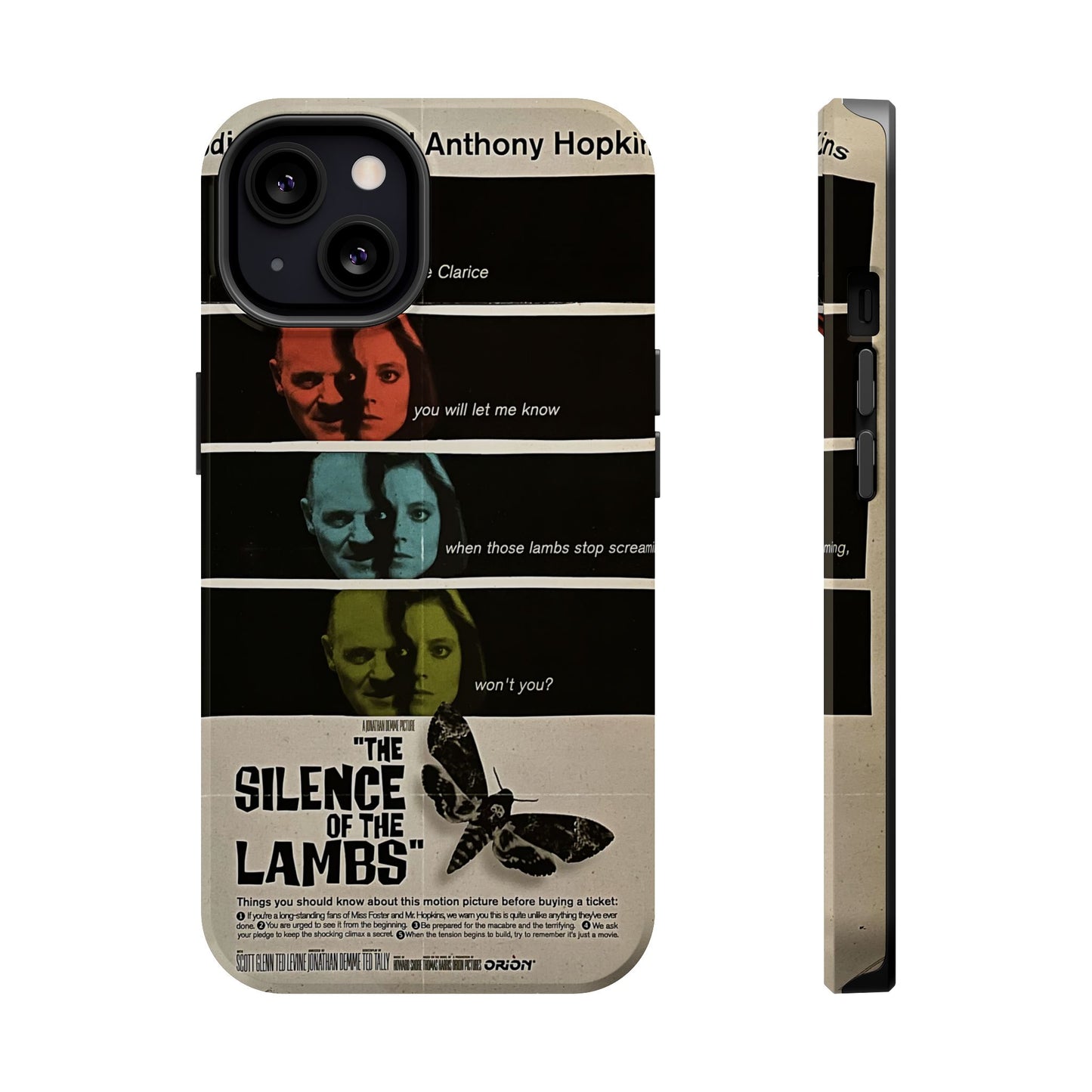 Silence of the Lambs MagSafe® iPhone Tough Case Dual Layer Robust