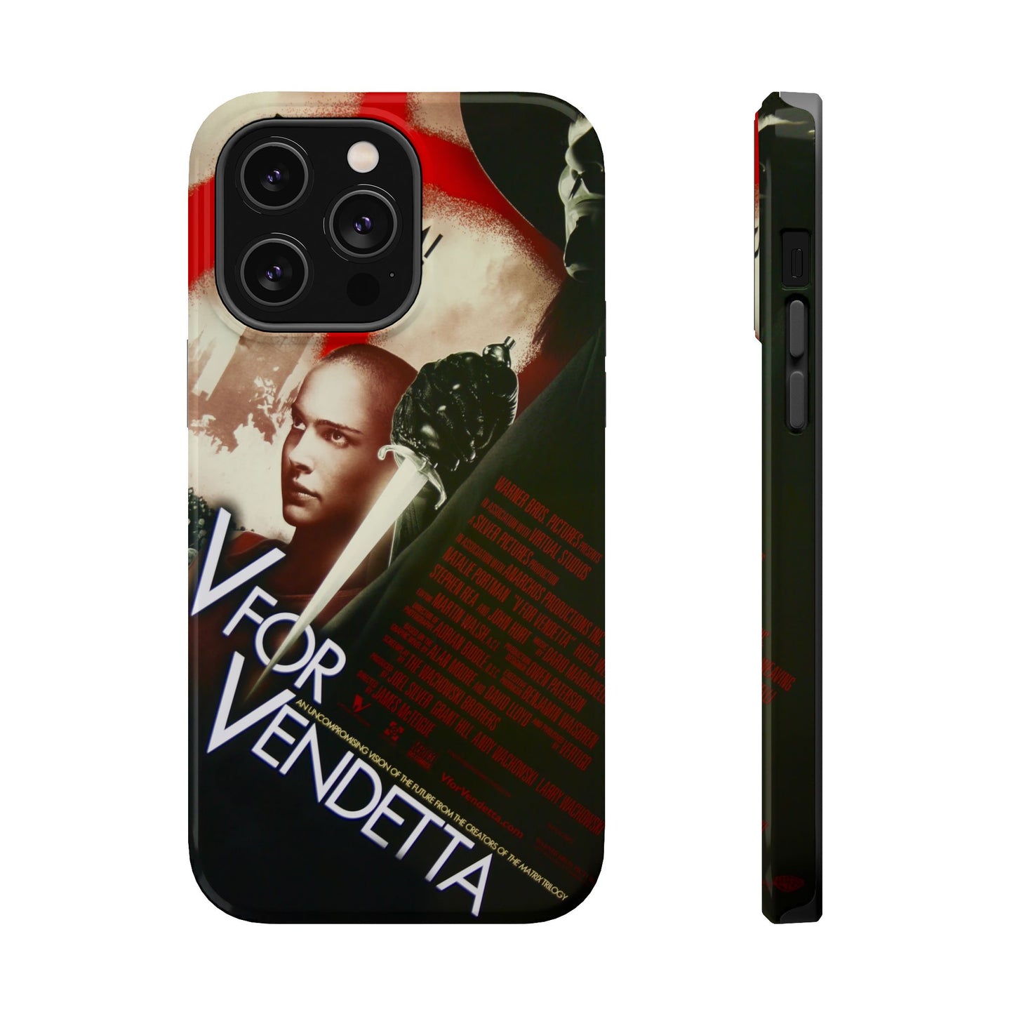 V for Vendetta MagSafe® iPhone Tough Case Dual Layer Robust